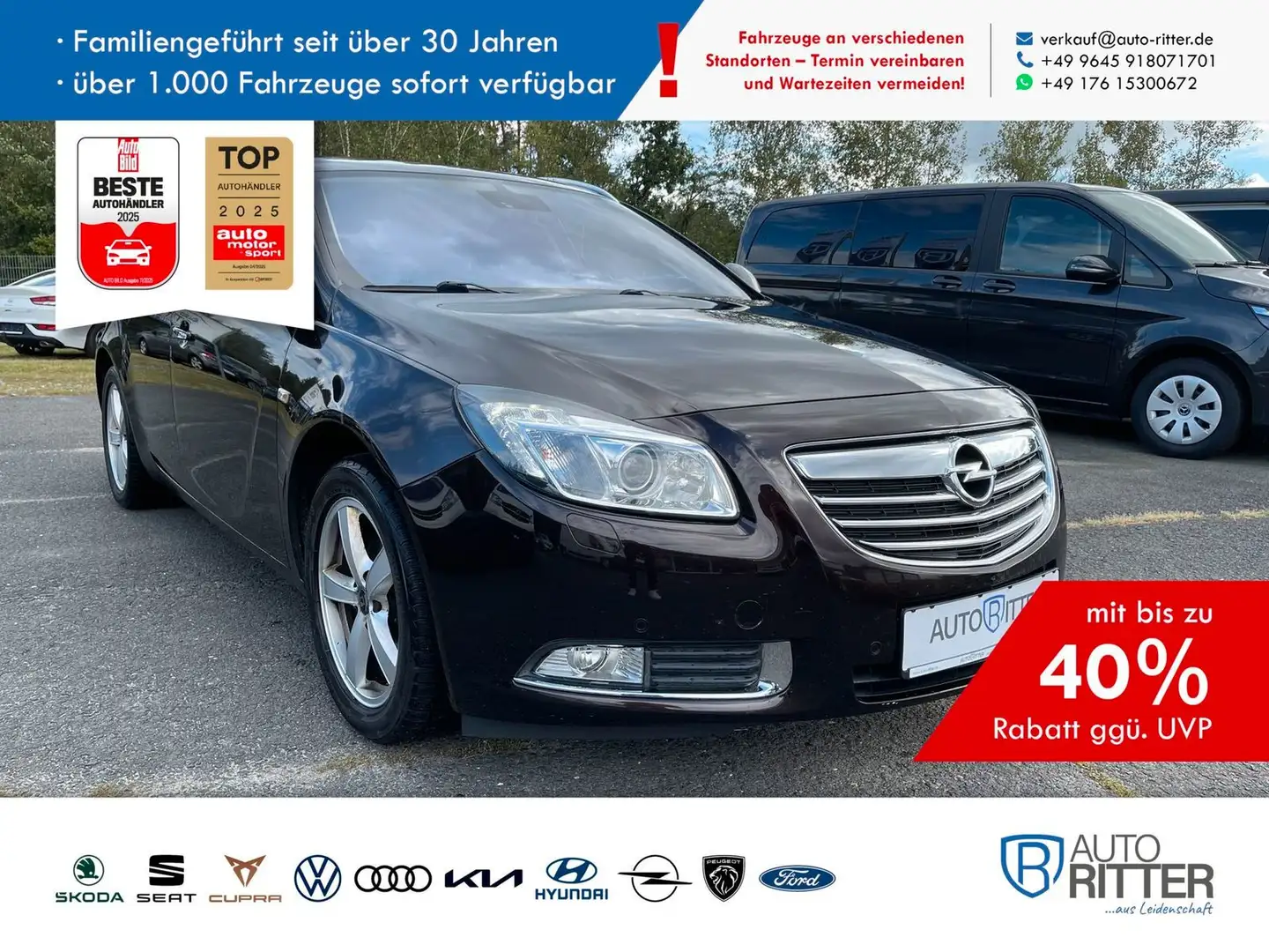 Opel Insignia Sports Tourer Innovation Navi|PDC Brun - 1