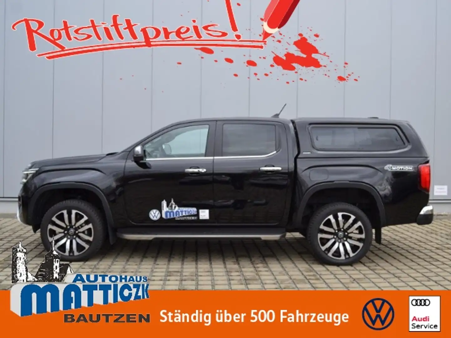 Volkswagen Amarok 3.0 TDI 241 PS 4M Aventura HARDTOP/AHK/STAND-HZ/M Noir - 2