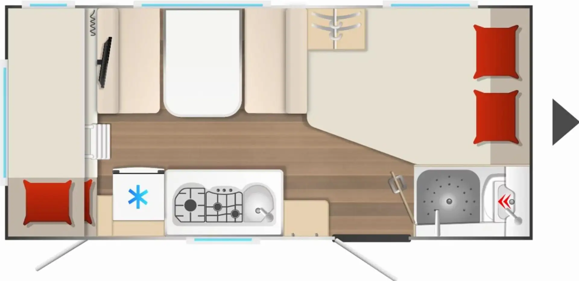 Bürstner B66 480 TK VORLAUF NOVEMBER 2025 Weiß - 2
