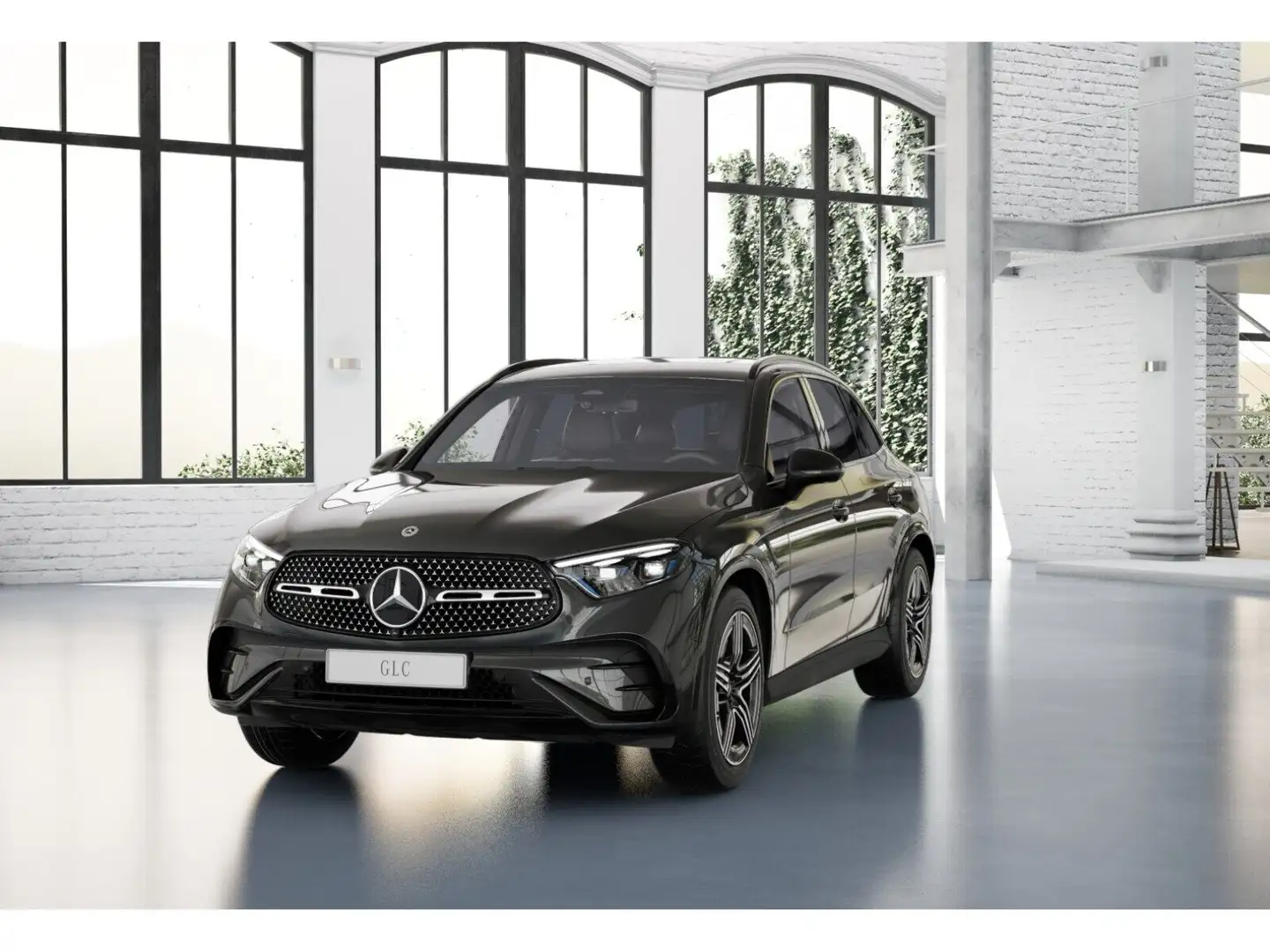 Mercedes-Benz GLC 220 d 4MATIC AMG NIGHT MEMO 360 AHK DISTR Grau - 2