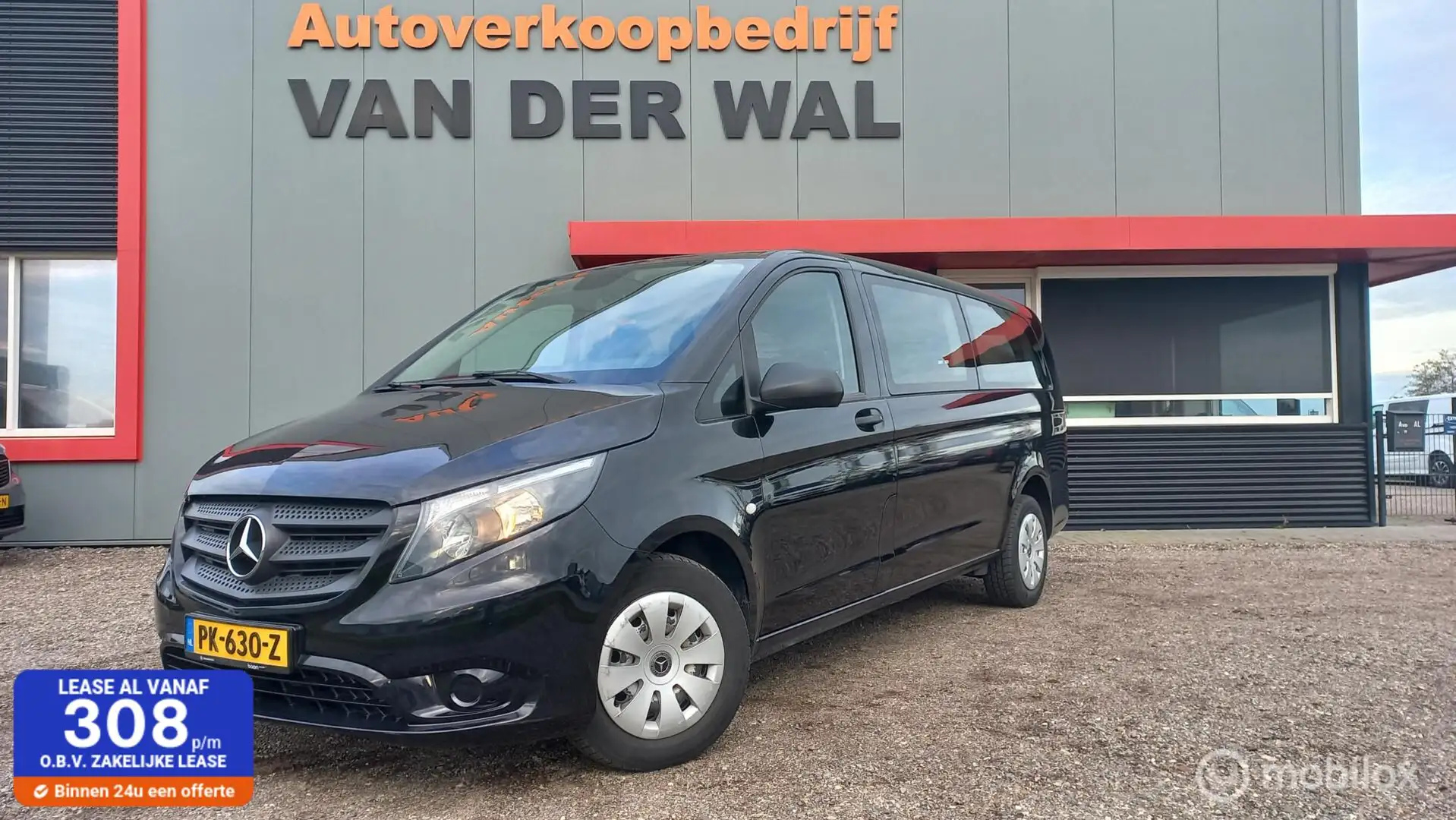 Mercedes-Benz Vito Tourer 114 BlueTEC Pro Extra Lang Zwart - 1
