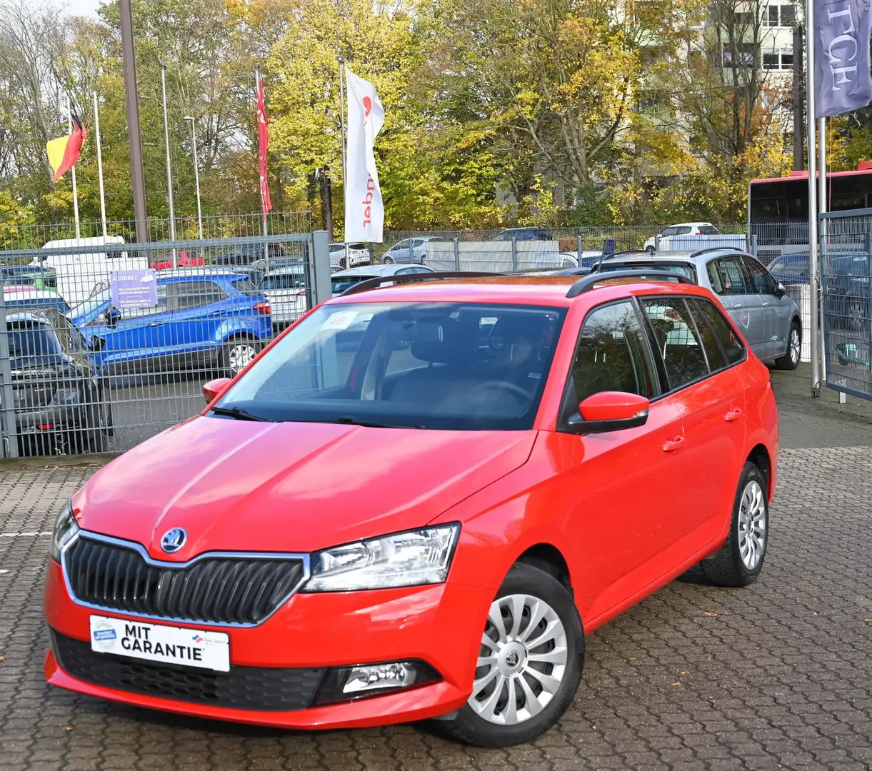 Skoda Fabia Combi 1.0 TSI Cool Plus Klima Rouge - 2