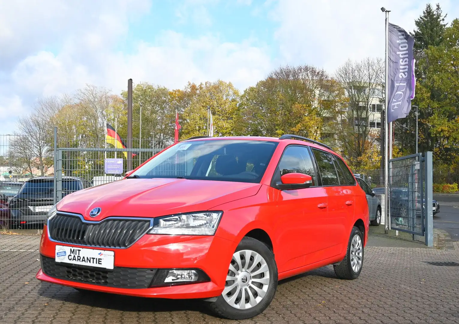 Skoda Fabia Combi 1.0 TSI Cool Plus Klima Rouge - 1