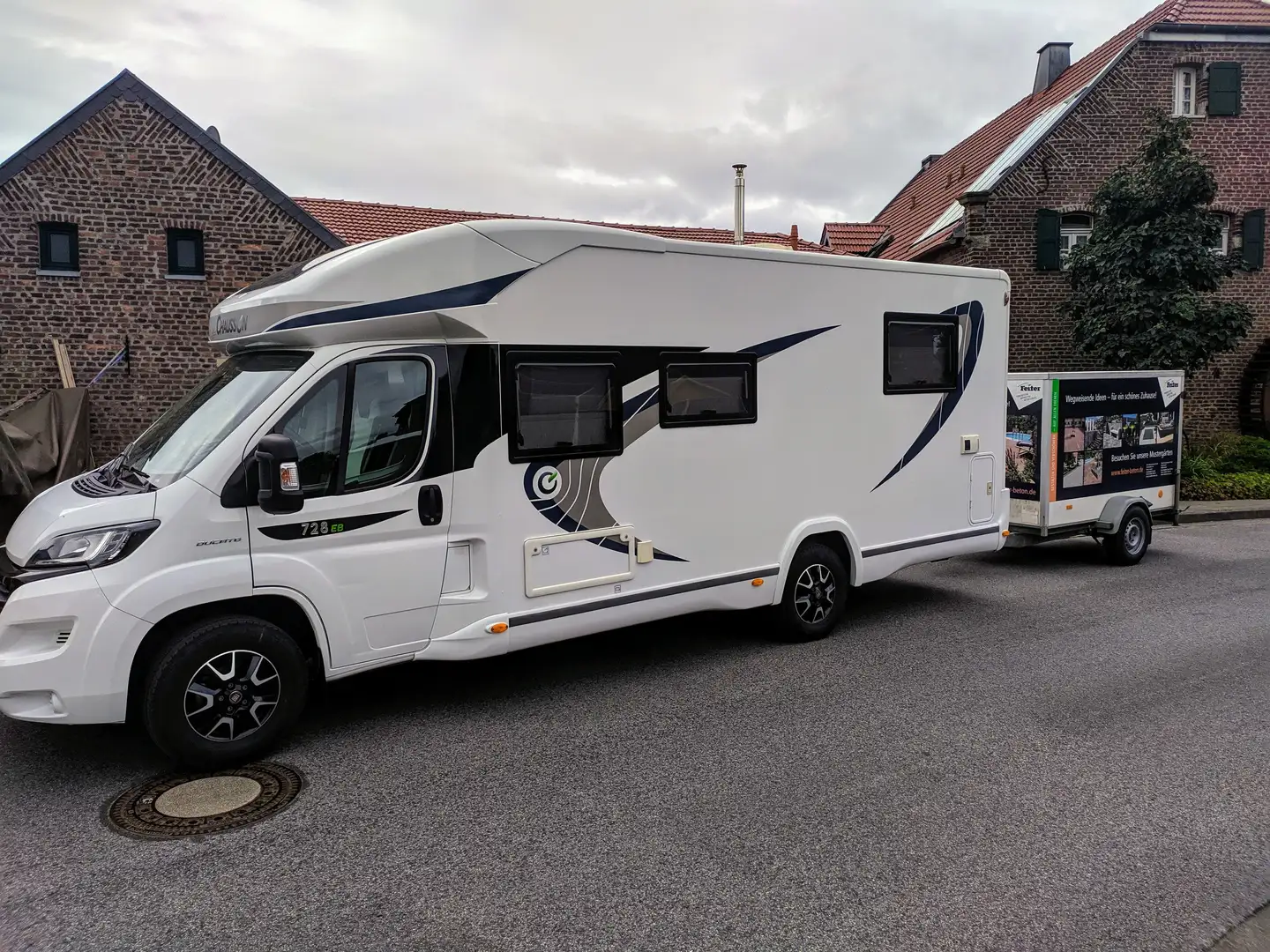 Caravans-Wohnm Chausson Chausson 728 EB Welcome Weiß - 1