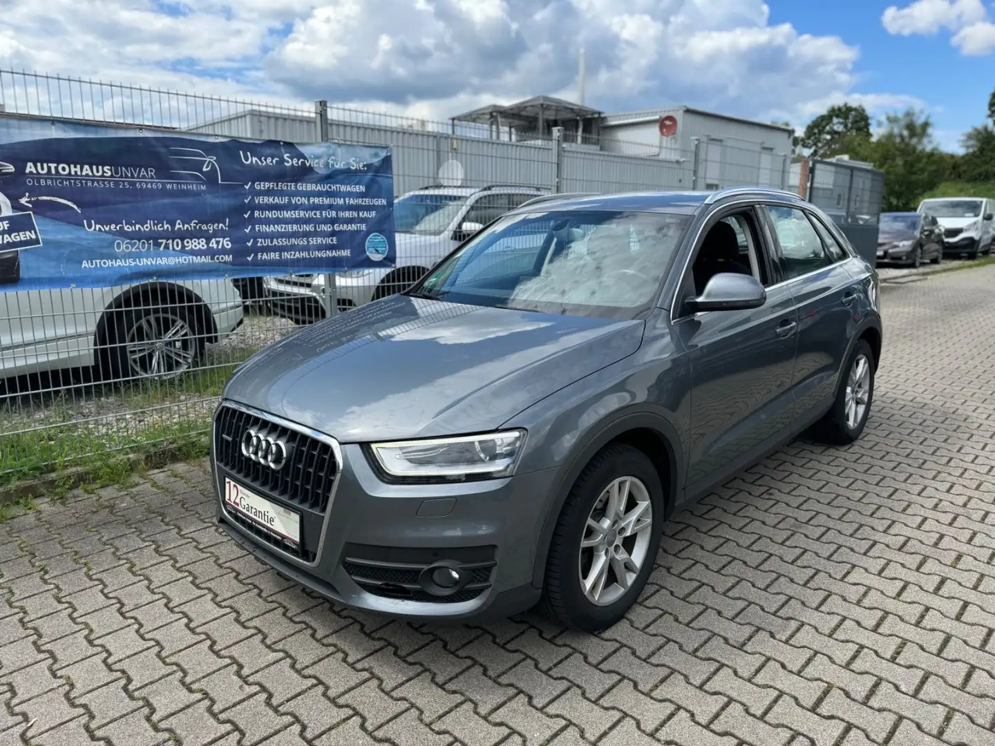 Audi Q3 2.0 TDI quattro |2.HAND|LED|GARANTIE| Grau - 1