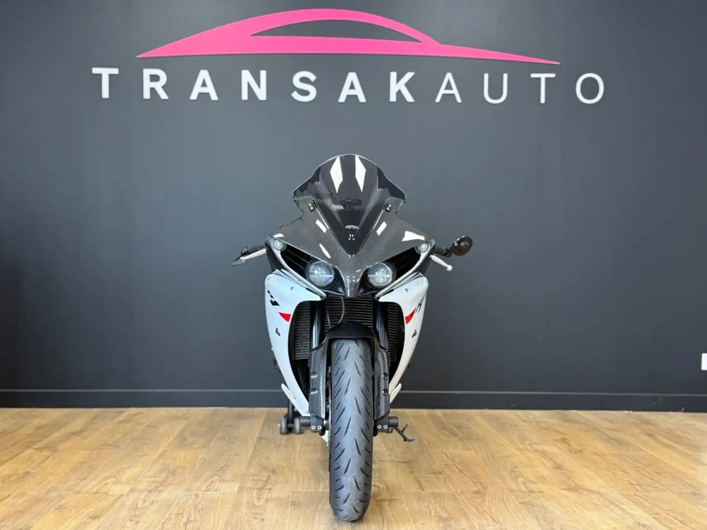 Yamaha YZF-R1 CrossPlane / WHITE CARBONE / SHIFTER UP Blanc - 2