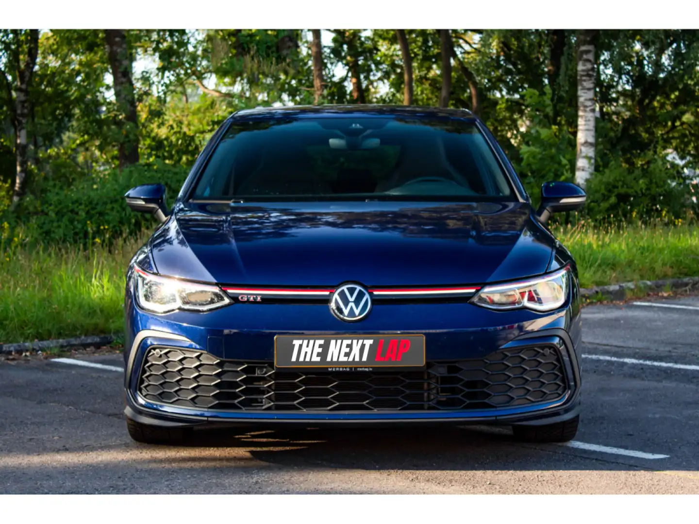 Volkswagen Golf GTI 8 Bleu - 2