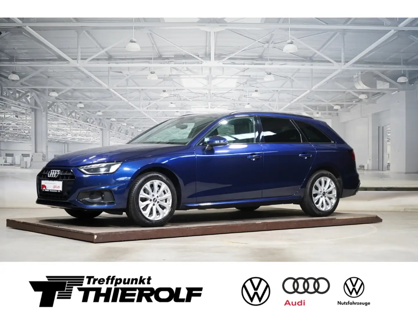 Audi A4 Avant advanced 40 TDI Pano ACC Kamera Blau - 1