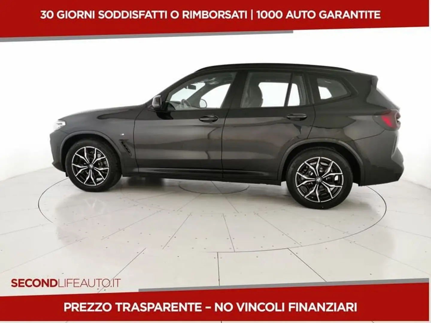 BMW X3 xdrive20d mhev 48V Msport auto Nero - 2
