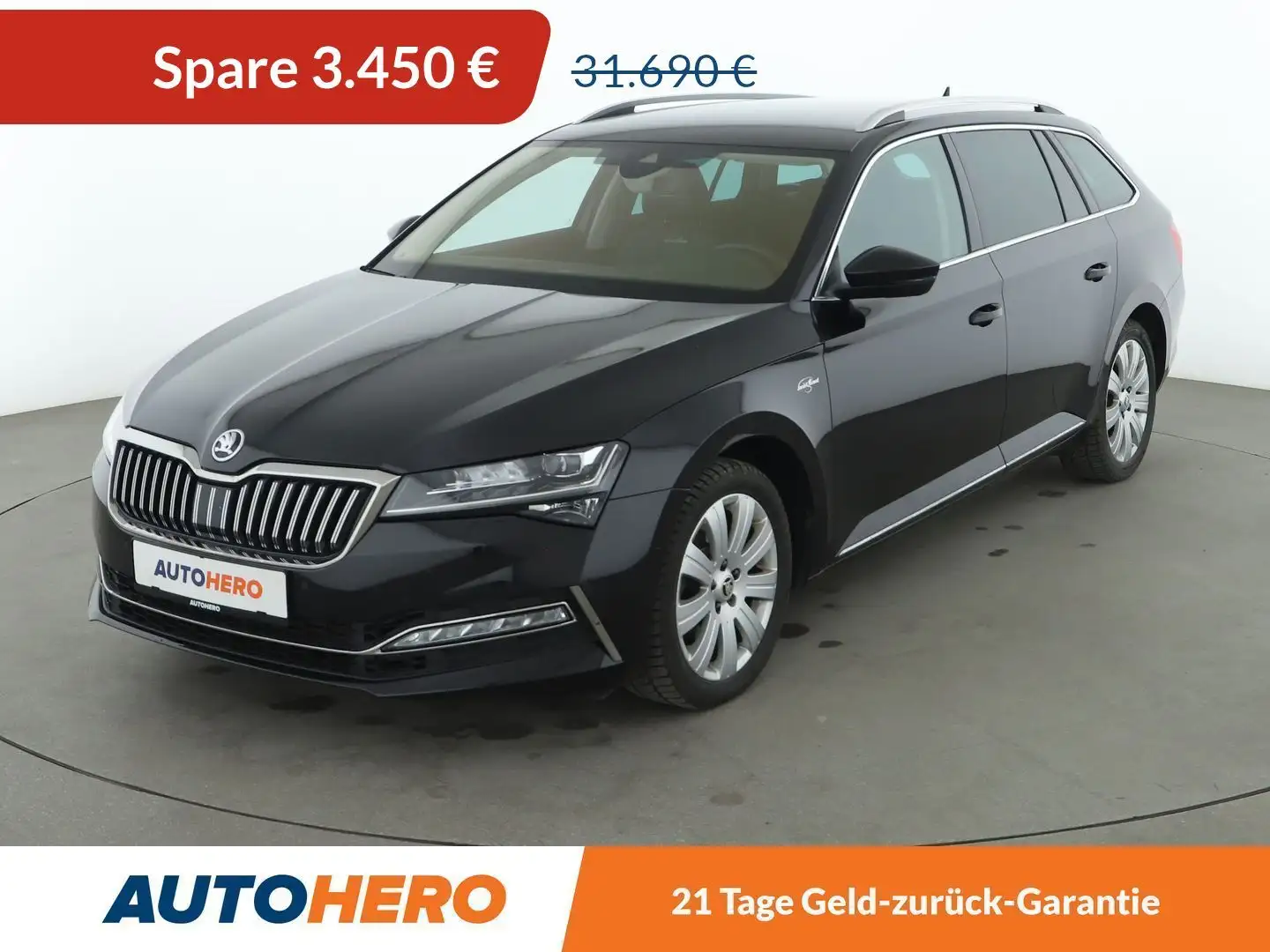 Skoda Superb 2.0 TSI Laurin & Klement 4x4 Aut.*NAVI*CAM* Schwarz - 1