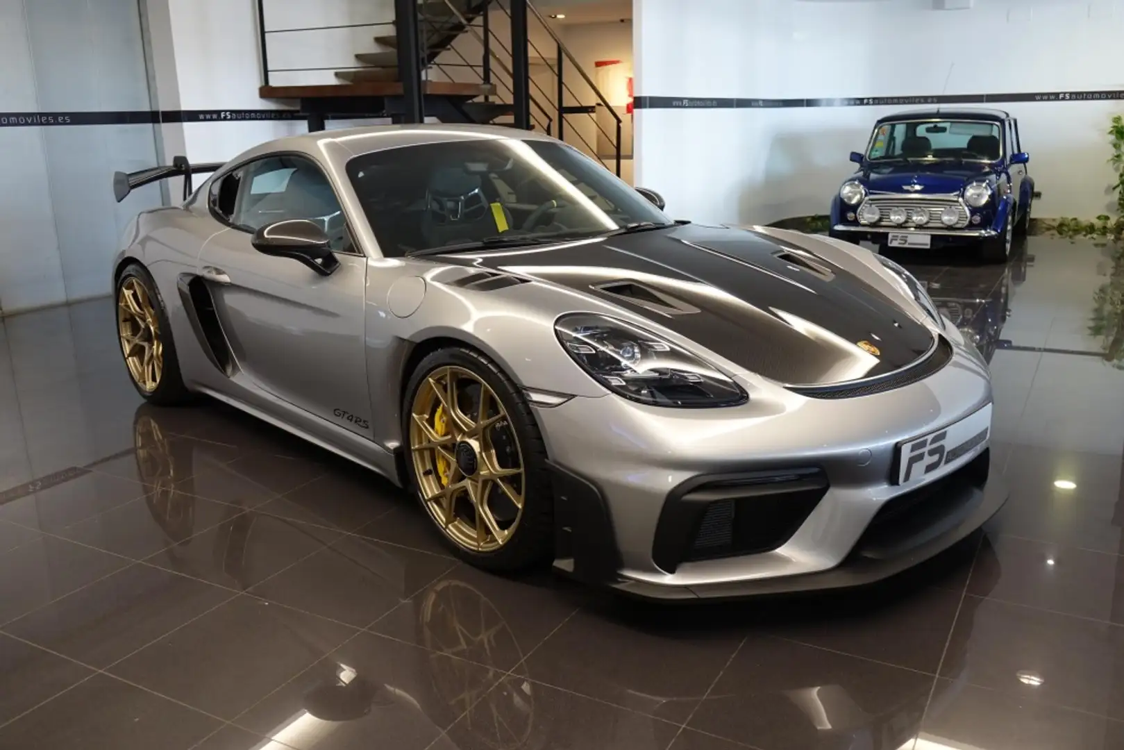 Porsche 718 Spyder PDK Silber - 1