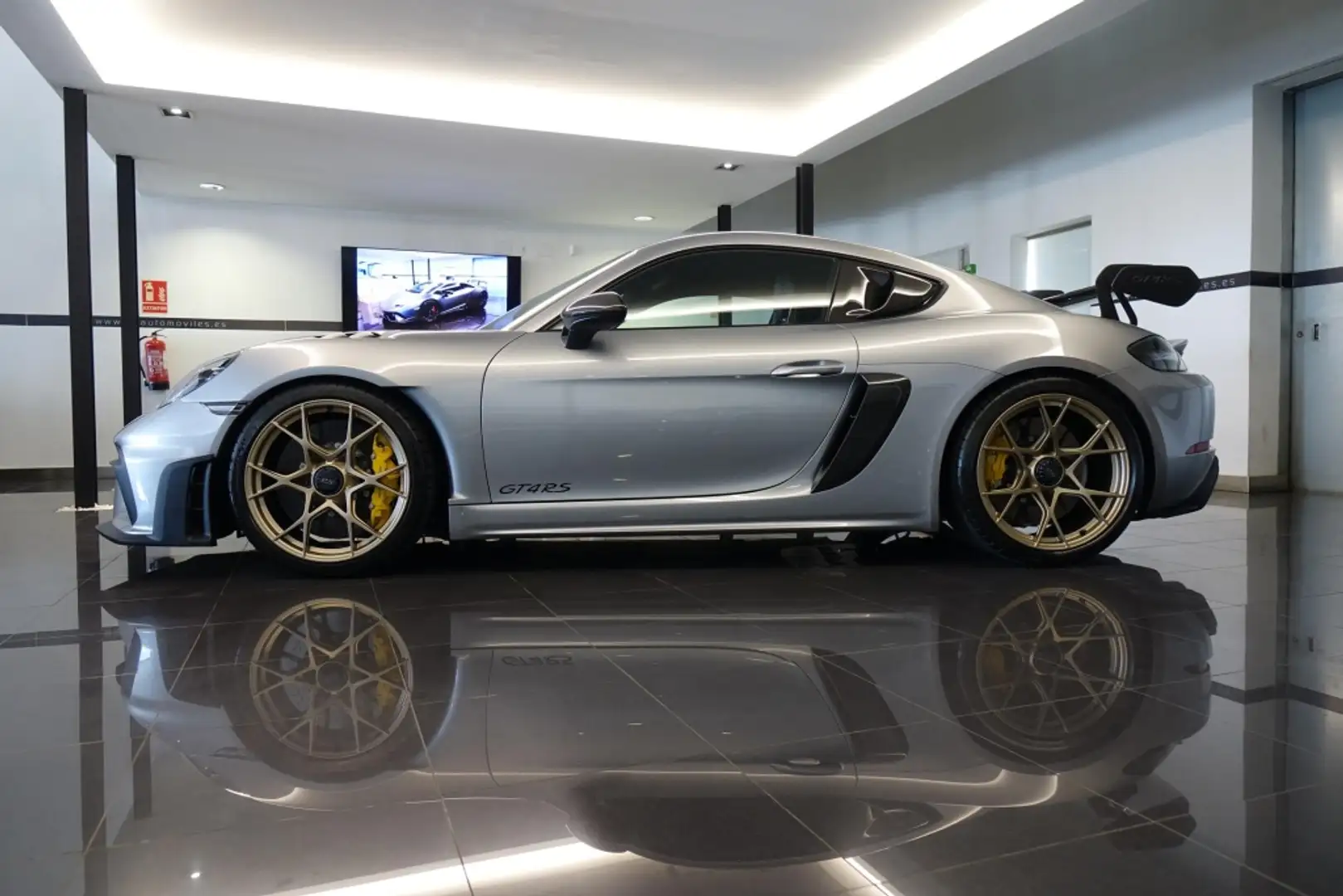Porsche 718 Spyder PDK Silber - 2