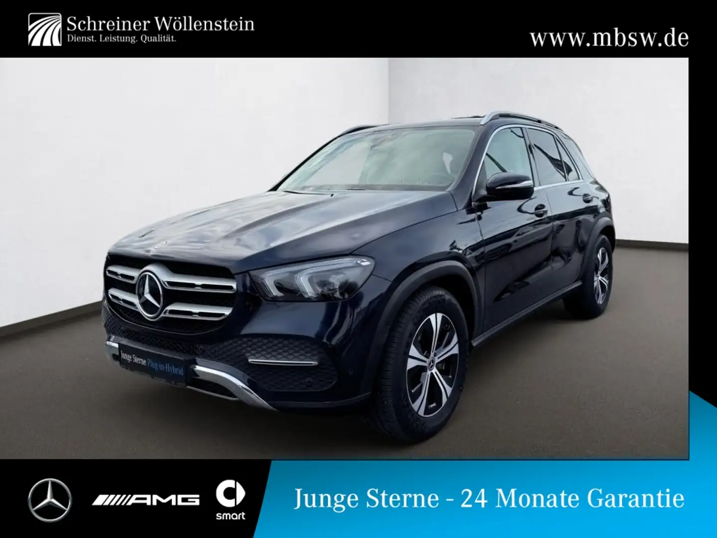 Mercedes-Benz GLE 350 de 4M EXCLUSIVE-Int*Leder beige*Pano* Blau - 1