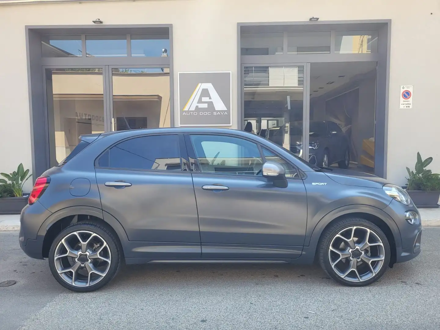 Fiat 500X 1600 Mtj 130 Cv Sport+Cerchi 19+Fari Led.. Grigio - 2