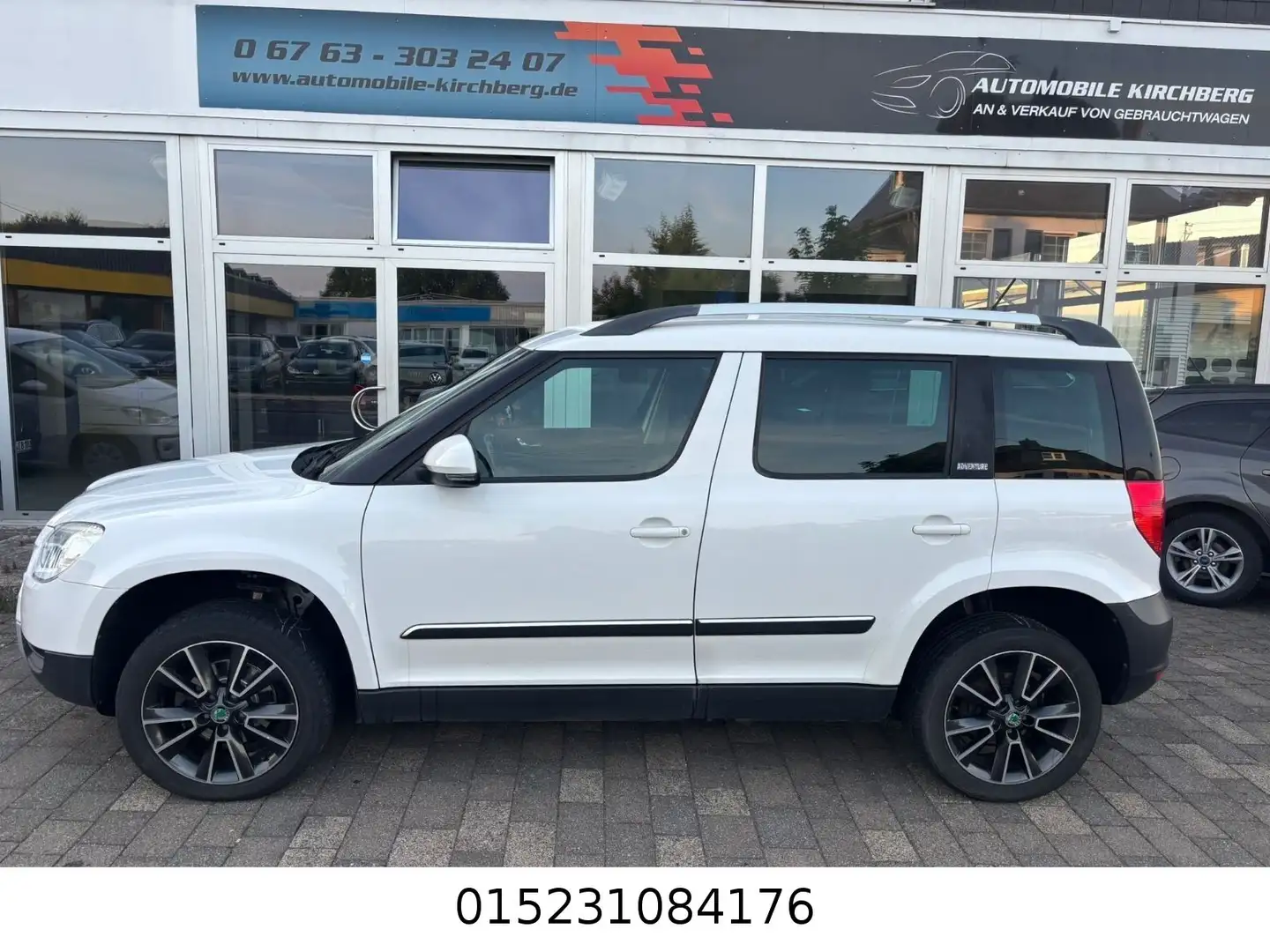 Skoda Yeti Adventure 4x4+Tempomat+Klimaaut.+AHK+PDC H+ Weiß - 2