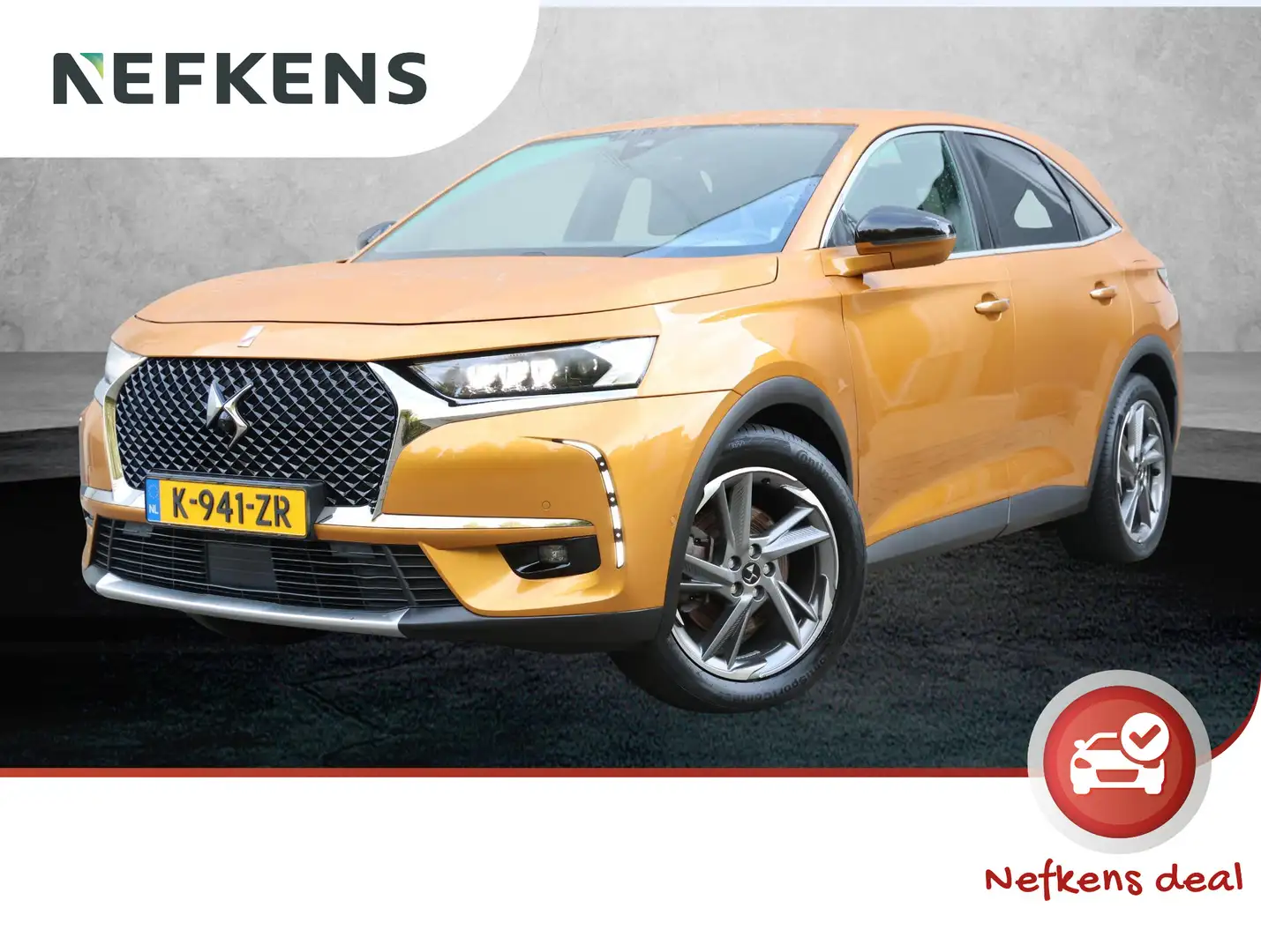 DS Automobiles DS 7 Crossback 300pk 4x4 So Chic | 1ste eigenaar | Camera | Xenon Jaune - 1