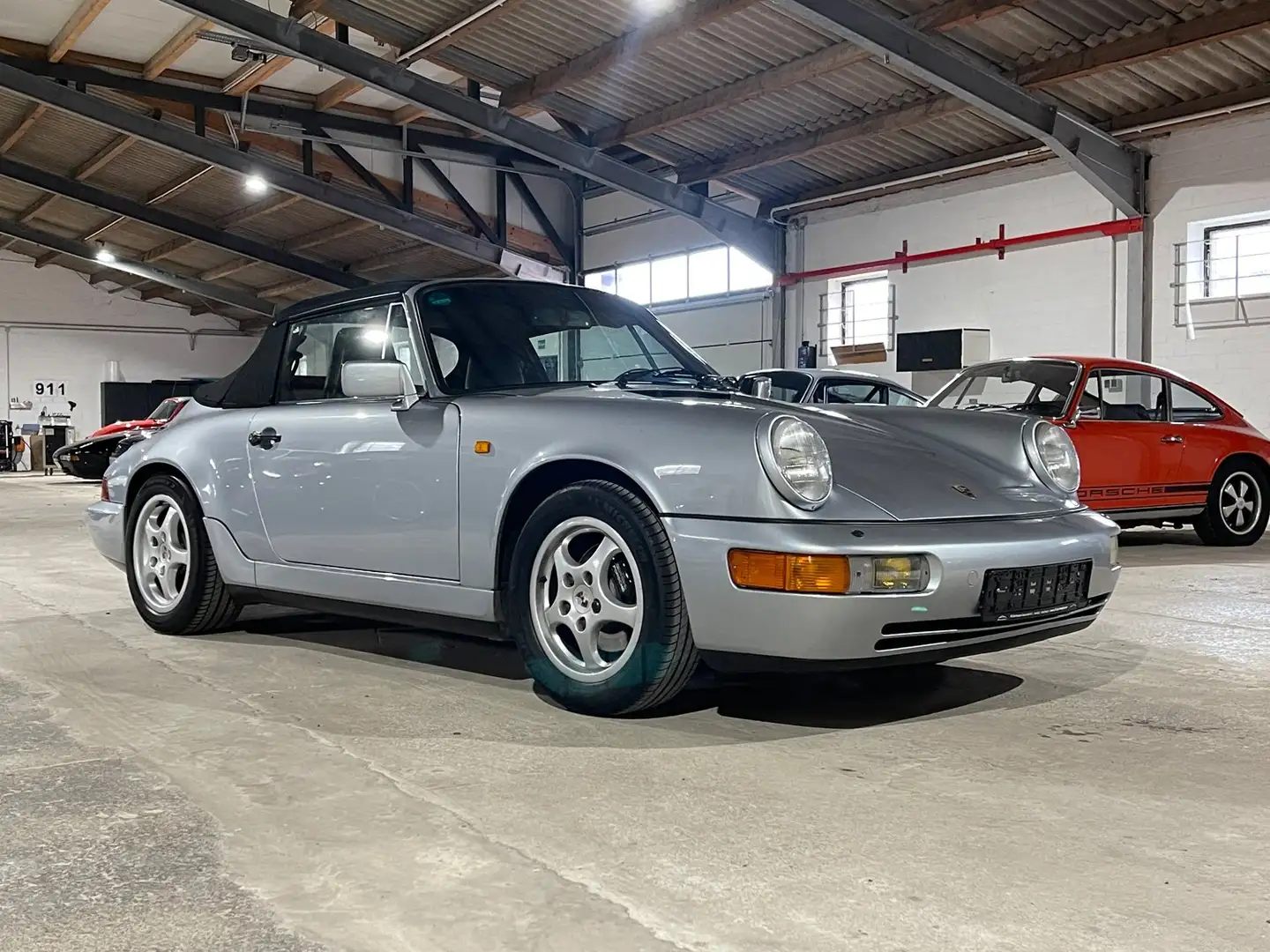 Porsche 964 911 Carrera 2 Cabriolet Silber - 2