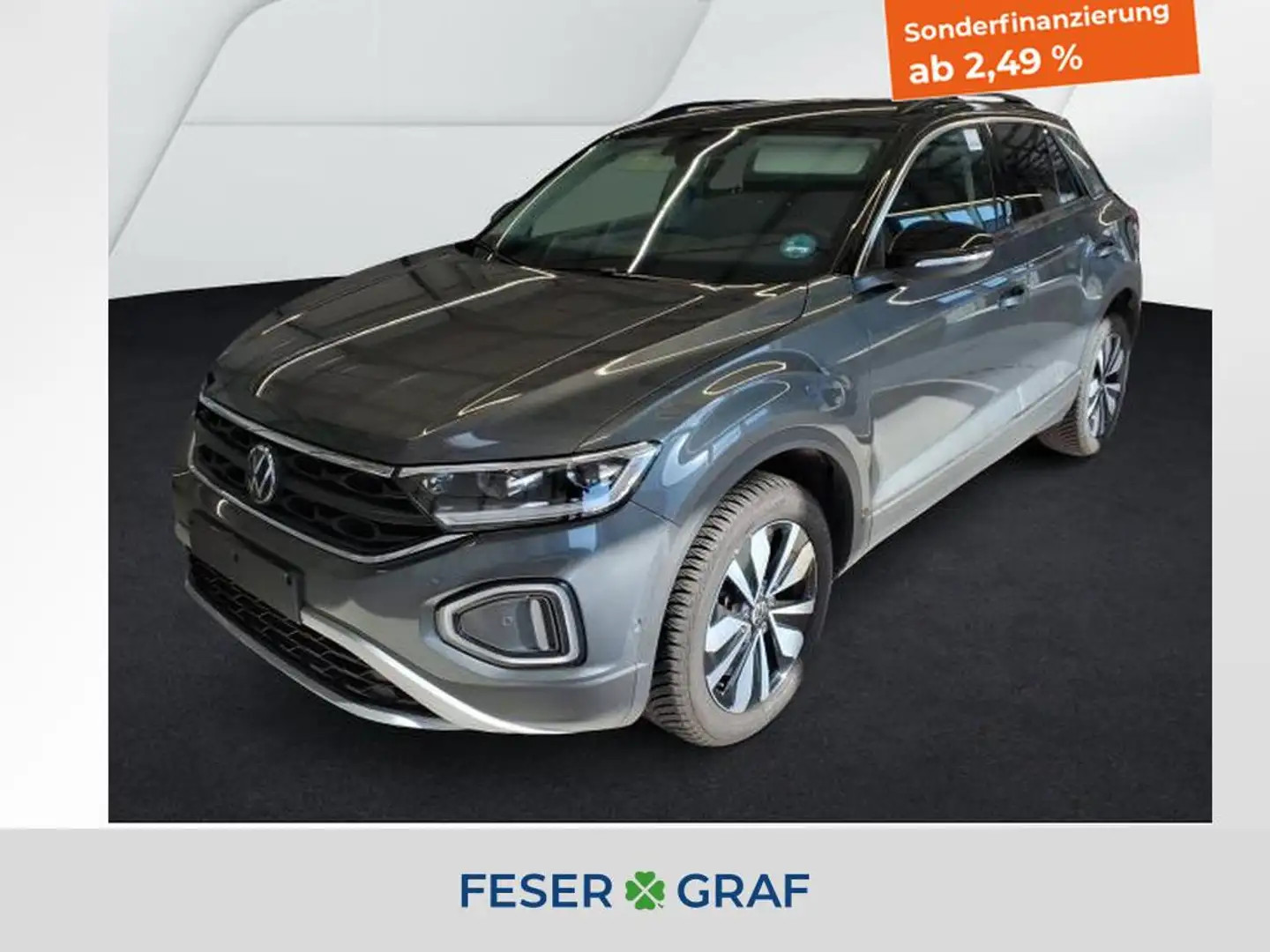 Volkswagen T-Roc GOAL 2.0l TDI 7-DSG AHK NAVI KAMERA Grau - 1