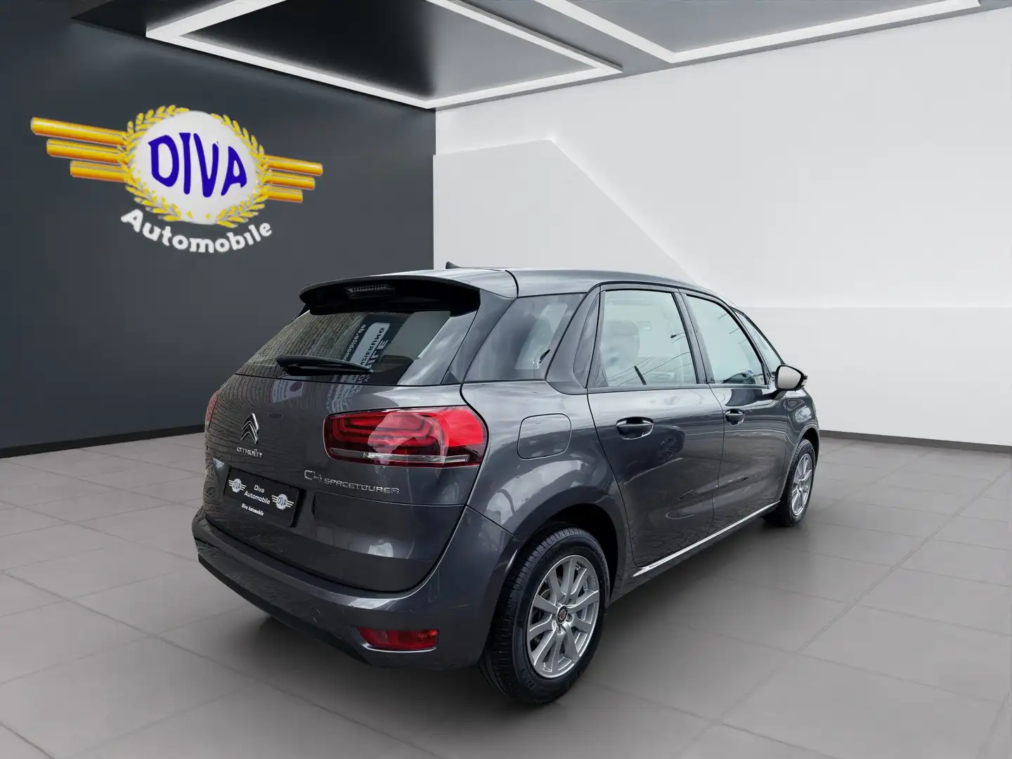 Citroen C4 SpaceTourer Live 1.Hand, erst 23Tkm Grau - 2