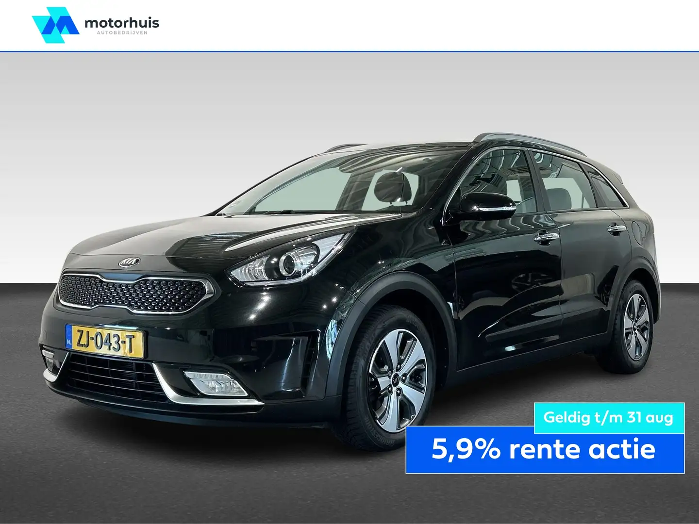 Kia Niro 1.6 GDi Hybrid 141pk DCT6 ExecutiveLine Zwart - 1