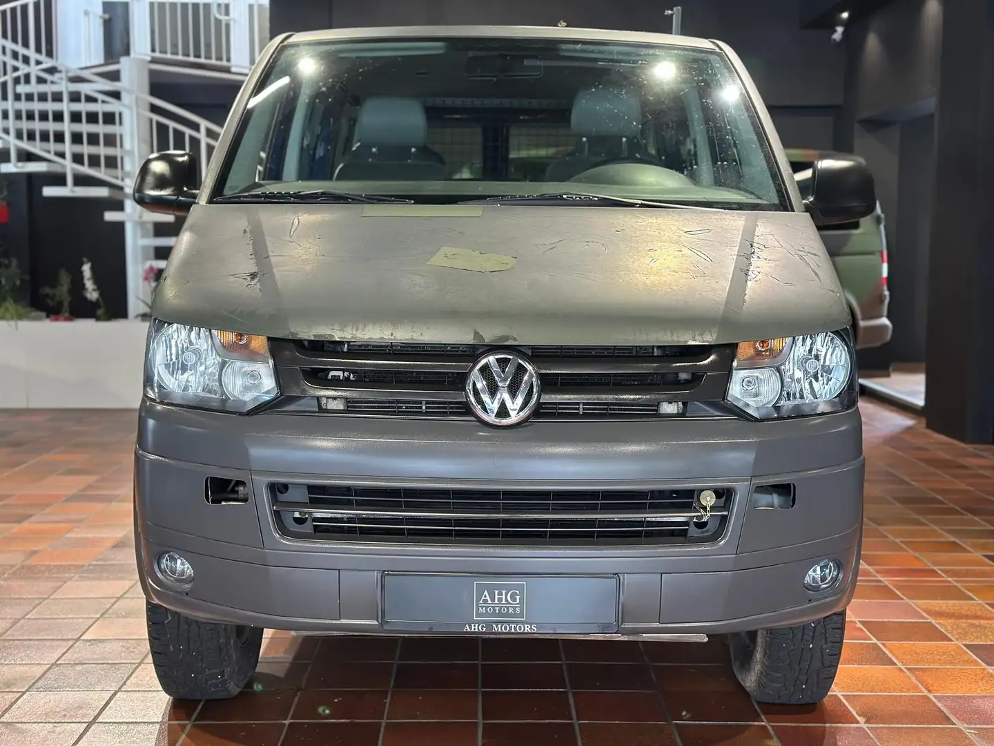 Volkswagen T5 Widder 4Motion kurz Seikel Rockton Bundeswehr Grün - 2