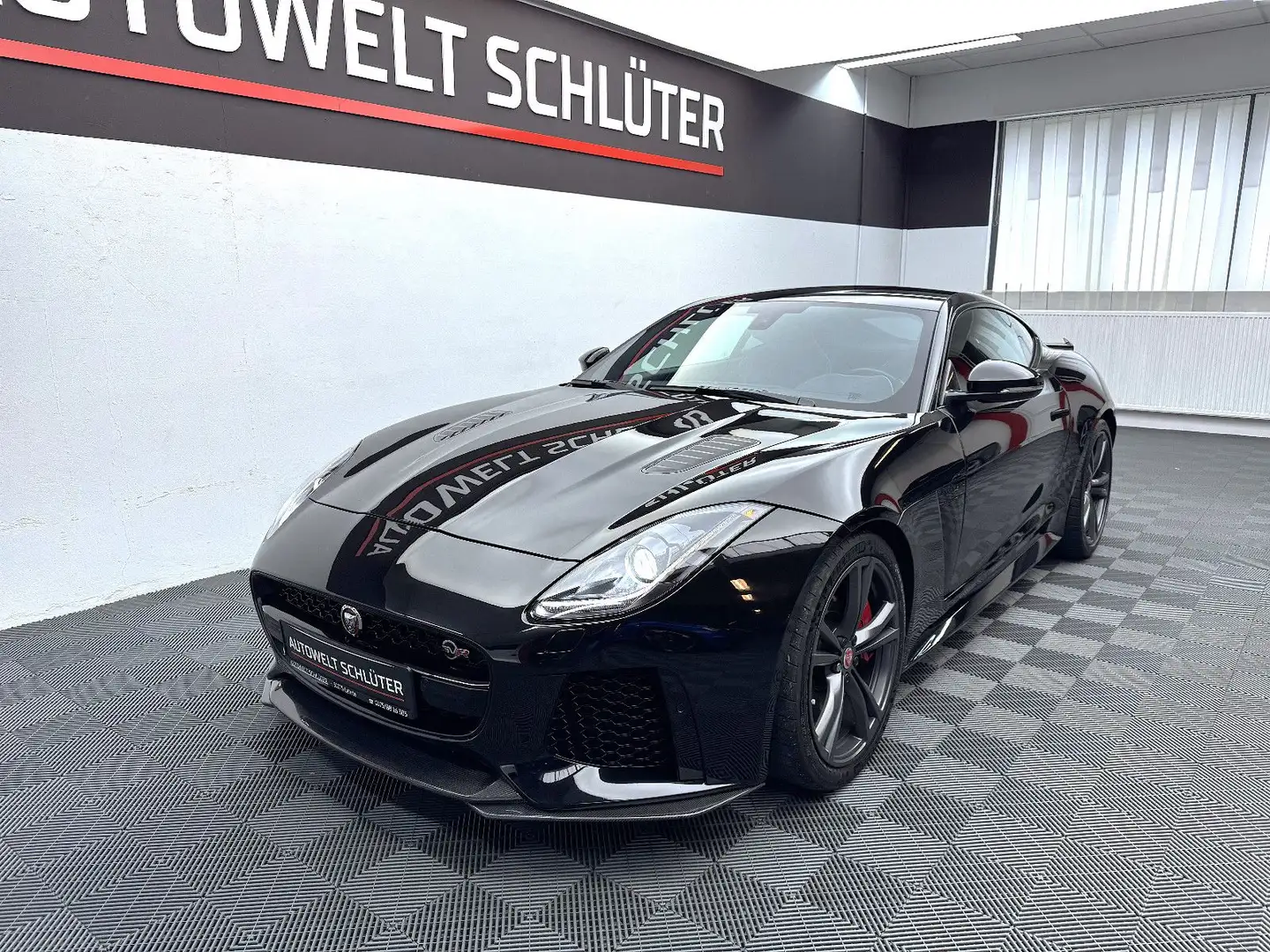 Jaguar F-Type 5.0L V8 SVR AWD Automatik Navi*Leder*Pano Negro - 1