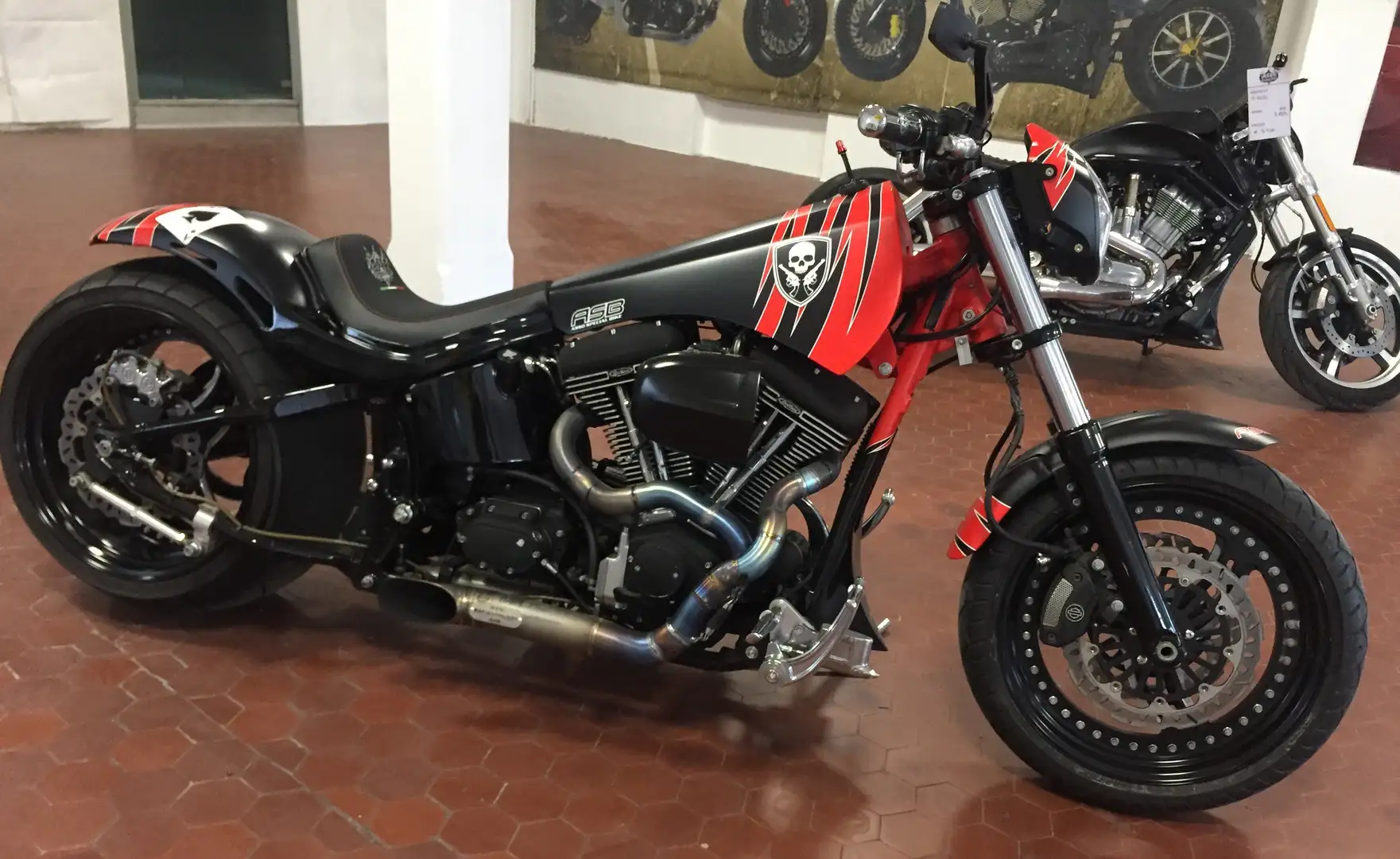 Harley-Davidson Custom Bike ASB SPECIAL Noir - 1