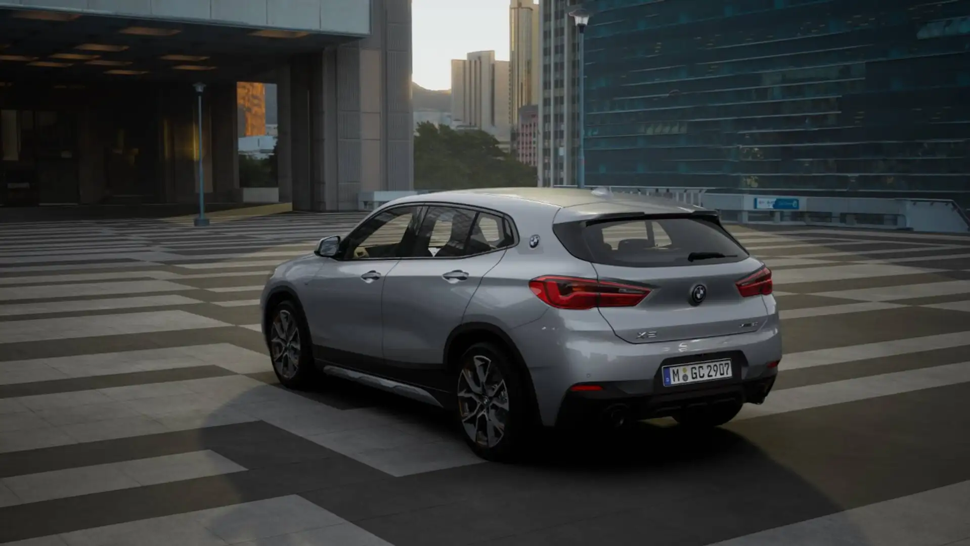 BMW X2 xDrive20i Aut. Edition M Mesh ///M-Sitze Sportlkg. Grau - 2