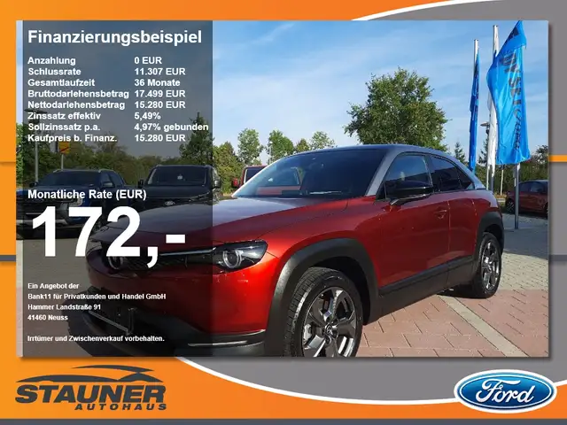 Mazda MX-30 e-SKYACTIV EV en vente chez une concession Allemagne