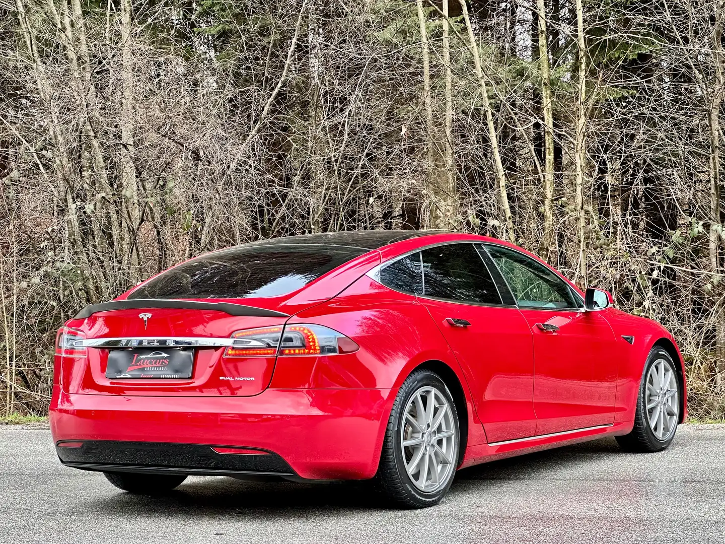 Tesla Model S Standard Range *562PS*ALLRAD*NAVI*KAMERA*ACC*LUFT* Czerwony - 2