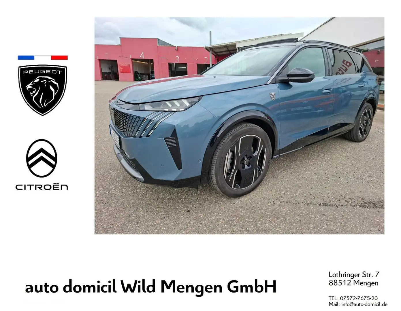 Peugeot 5008 Elektromotor 210 GT Azul - 1