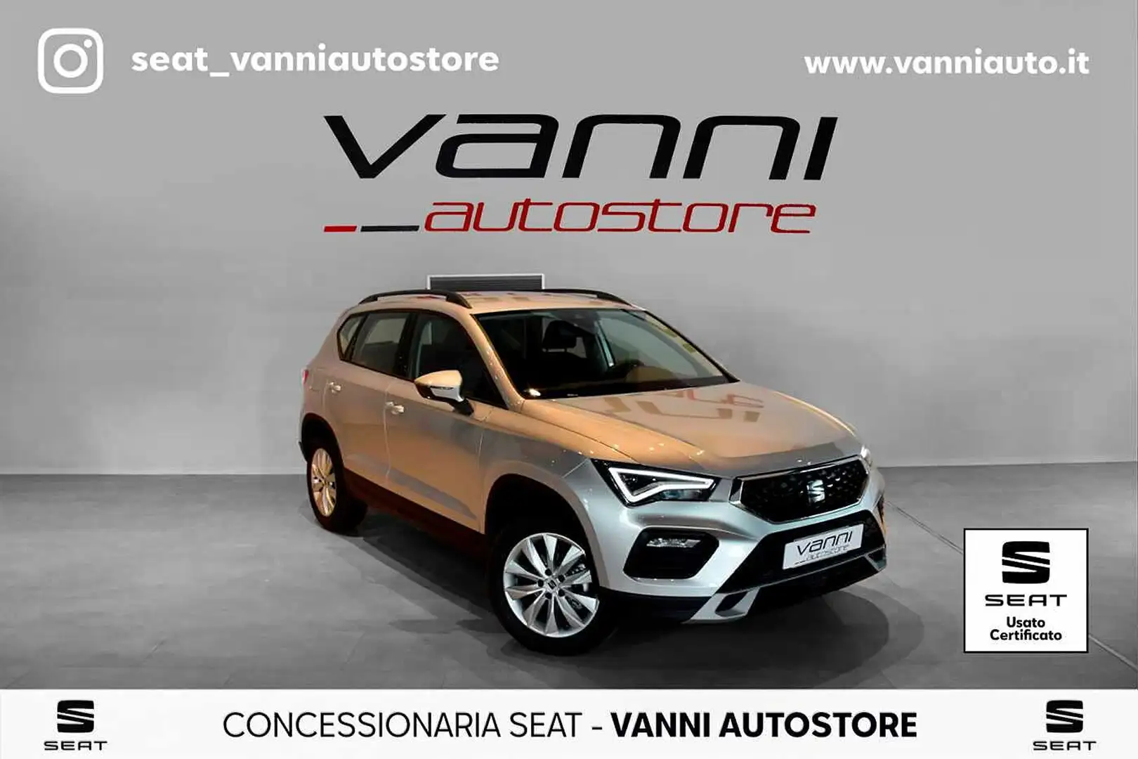 SEAT Ateca 2.0 TDI 115 CV Business Argento - 1