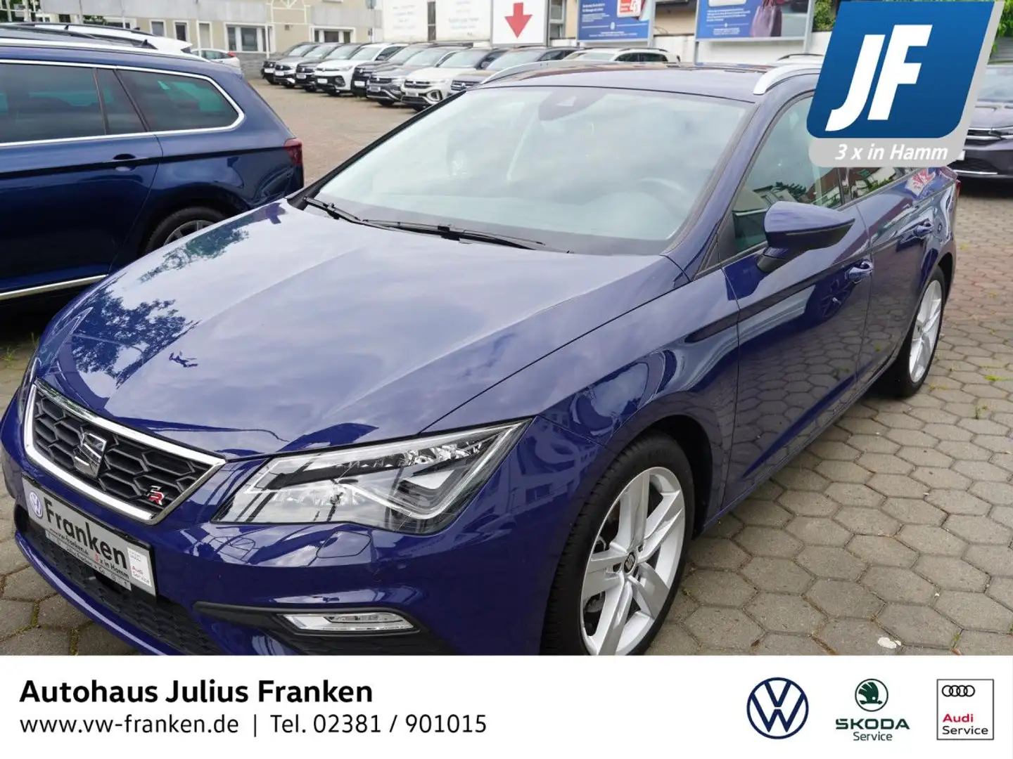 SEAT Leon ST 1.4 TSI ACT FR NAVI LED SITZH BLUETOOTH Blau - 1