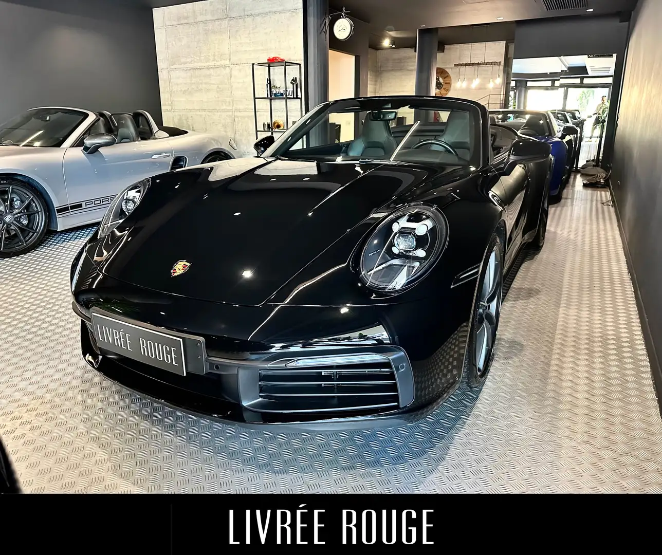 Porsche 911 Cabrio 3.0 Carrera auto Nero - 2