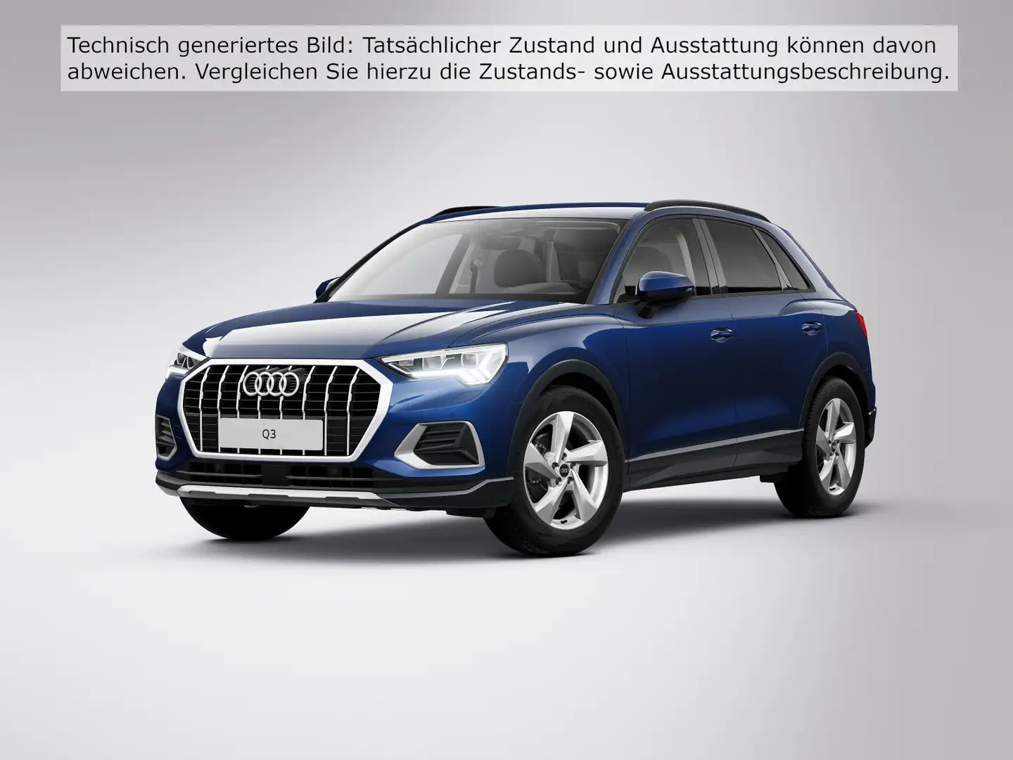 Audi Q3 35 TFSI ADVANCED LED NAVI KAMERA AHK Blau - 2