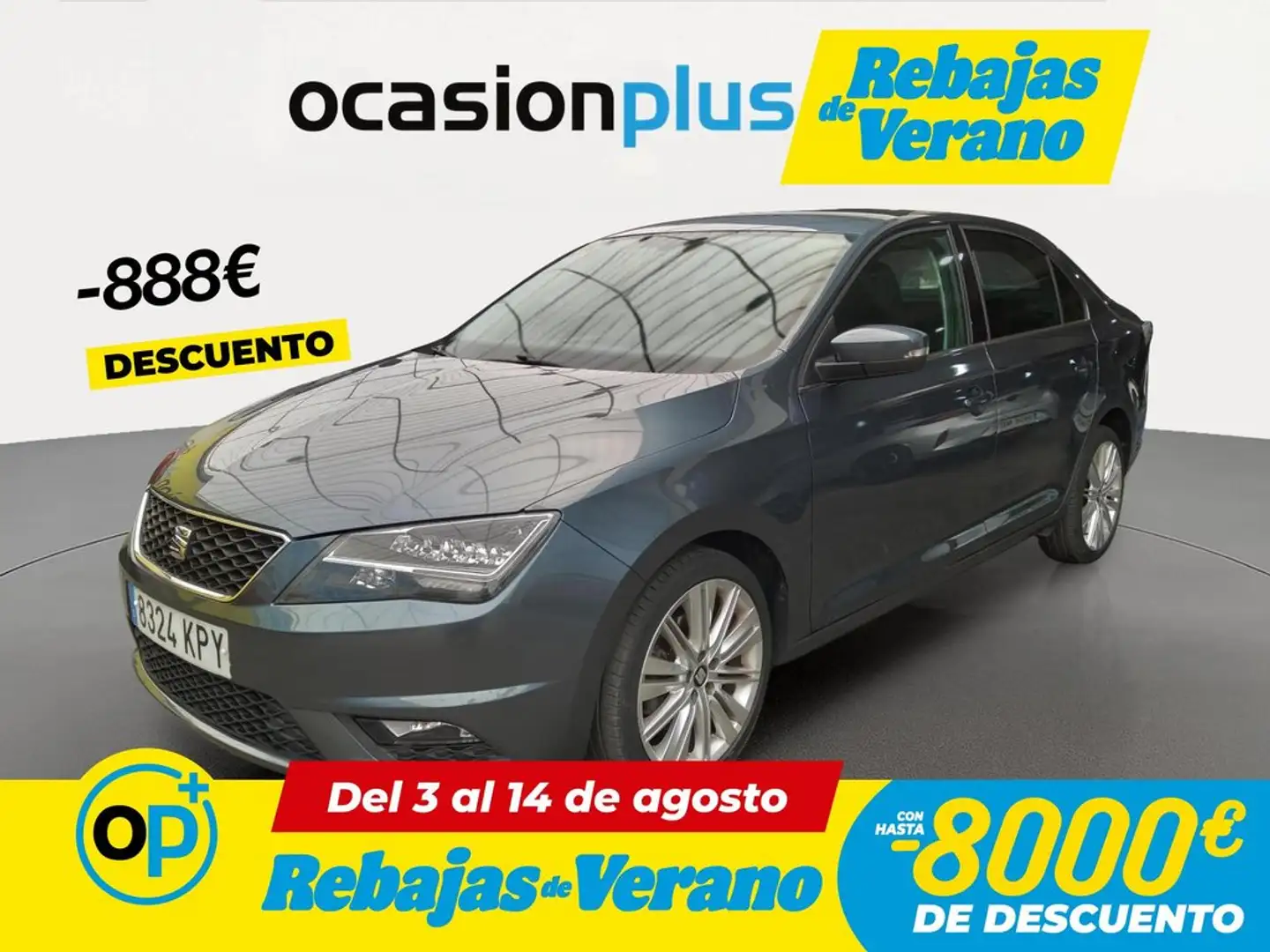 SEAT Toledo 1.0 EcoTSI S&S Xcellence Edition 110 Gris - 1