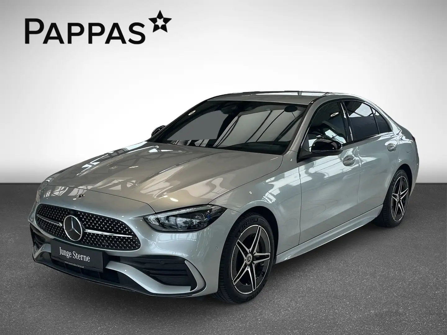 Mercedes-Benz C 300 de 4MATIC Totw LED PTS Cam Distr Navi SHZ Silber - 2
