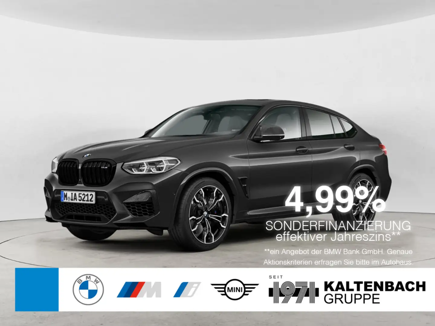 BMW X4 Competition xDrive M FACEL. PANO HUD 360° LED Grau - 1