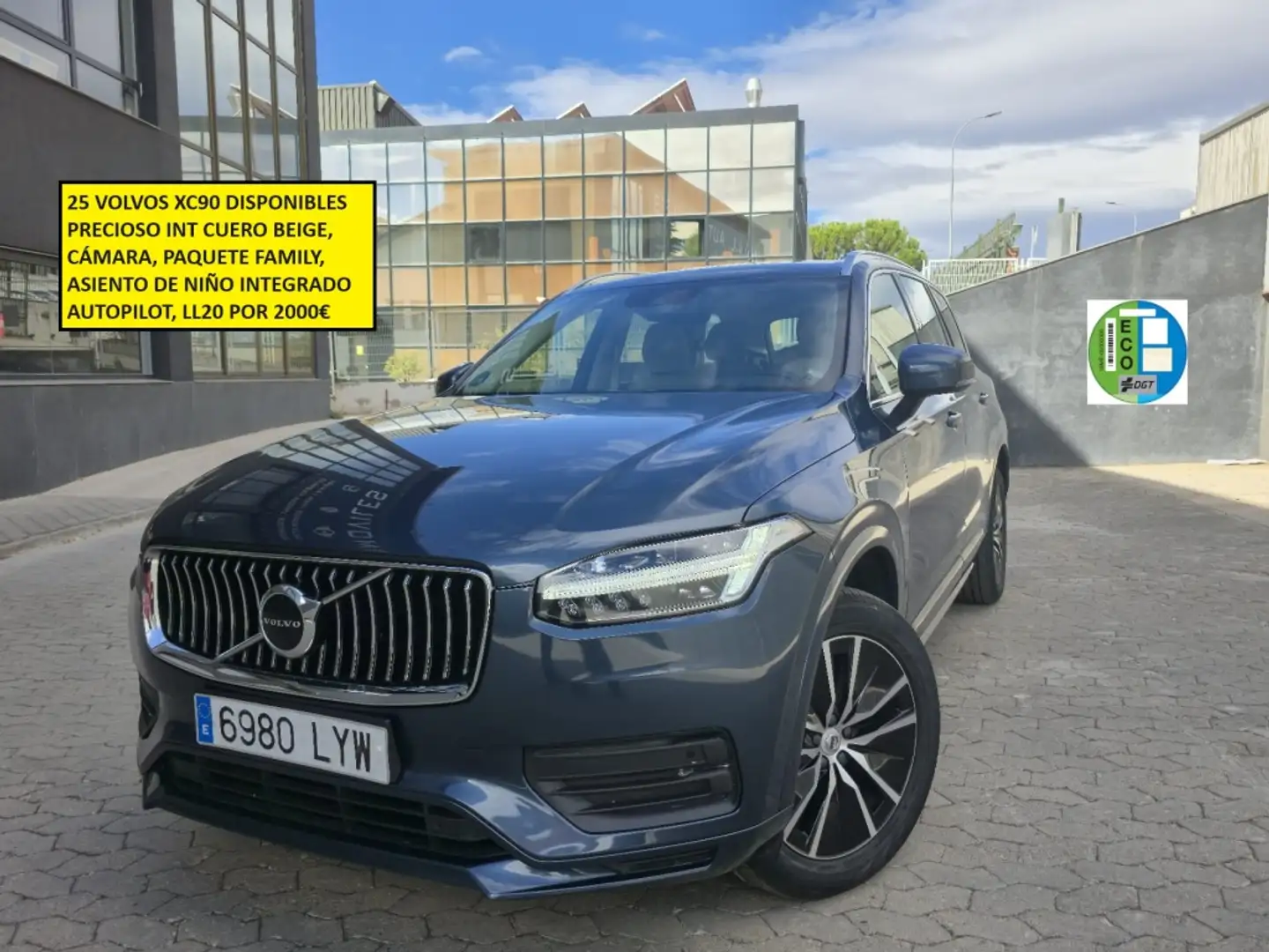 Volvo XC90 B5 Momentum Pro 7pl. AWD Aut. Azul - 1