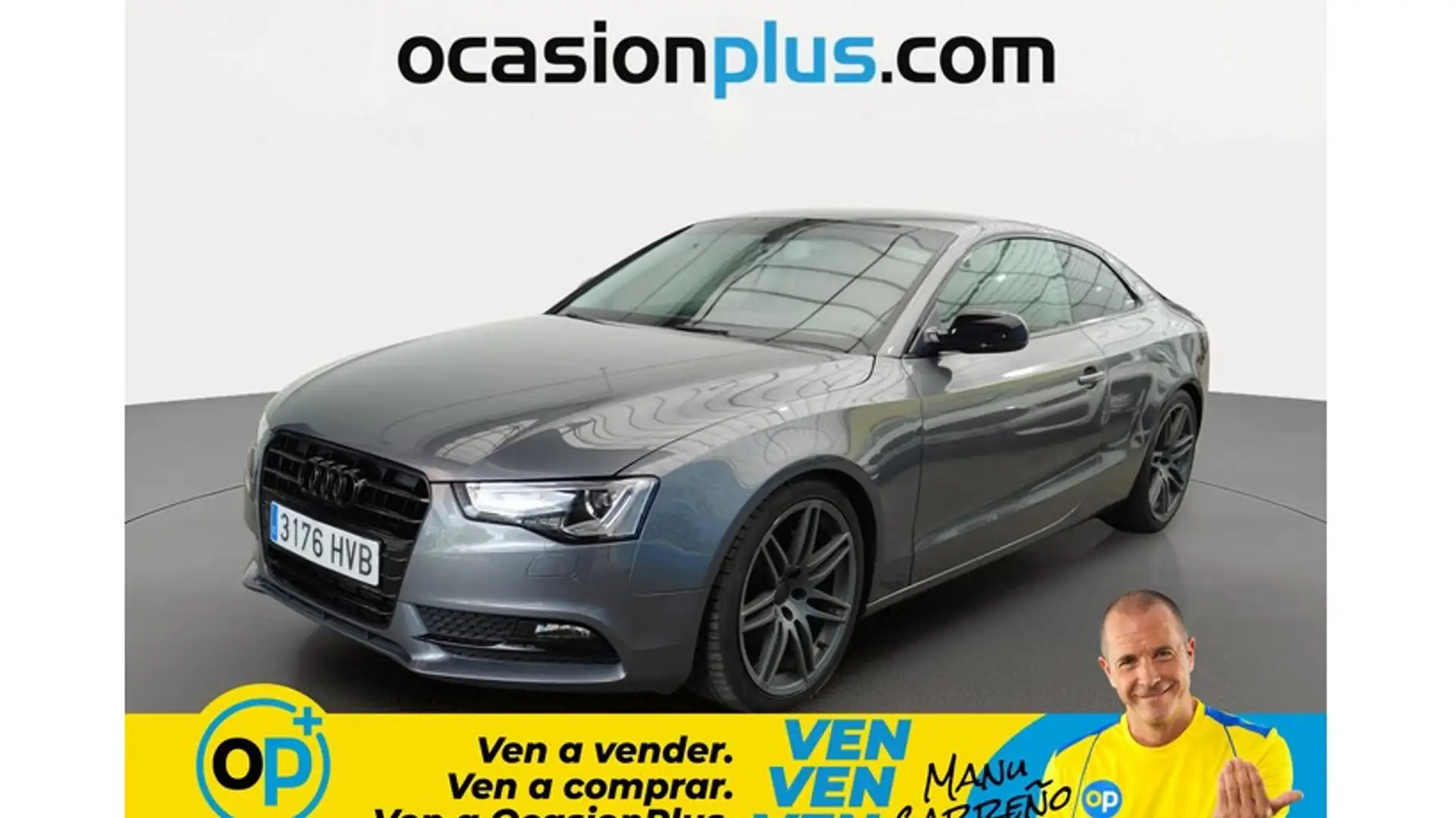 Audi A5 Coupé 2.0 TFSI Multitronic 225 Gris - 1