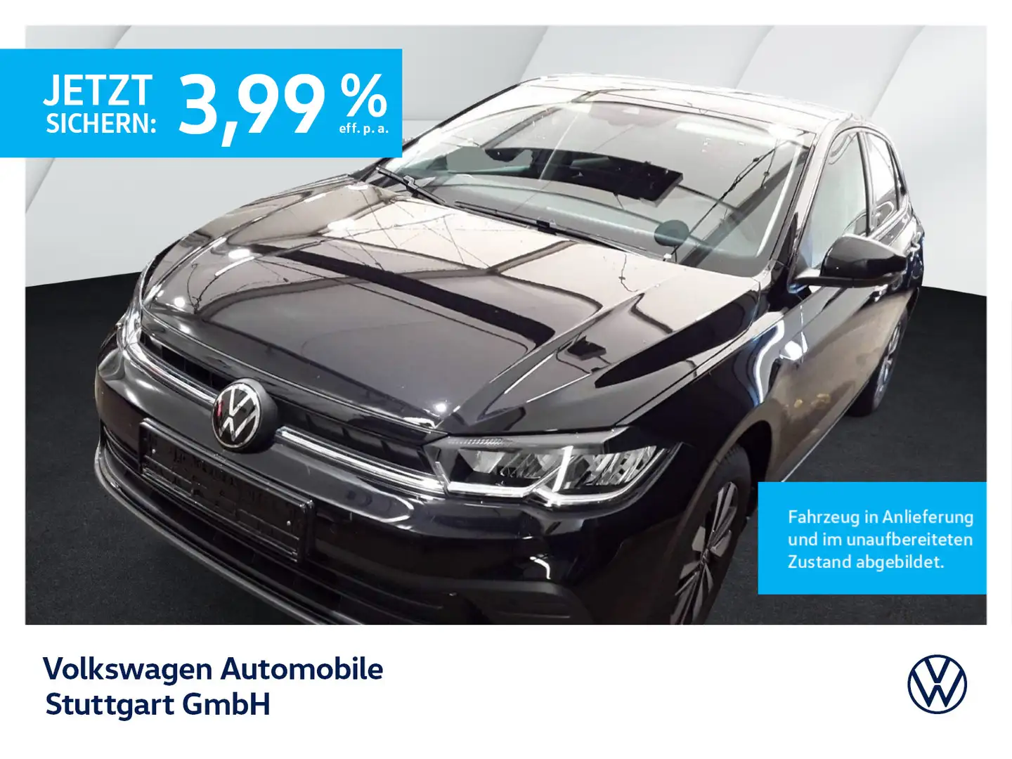 Volkswagen Polo Life MOVE 1.0 TSI 70kW Schwarz - 1
