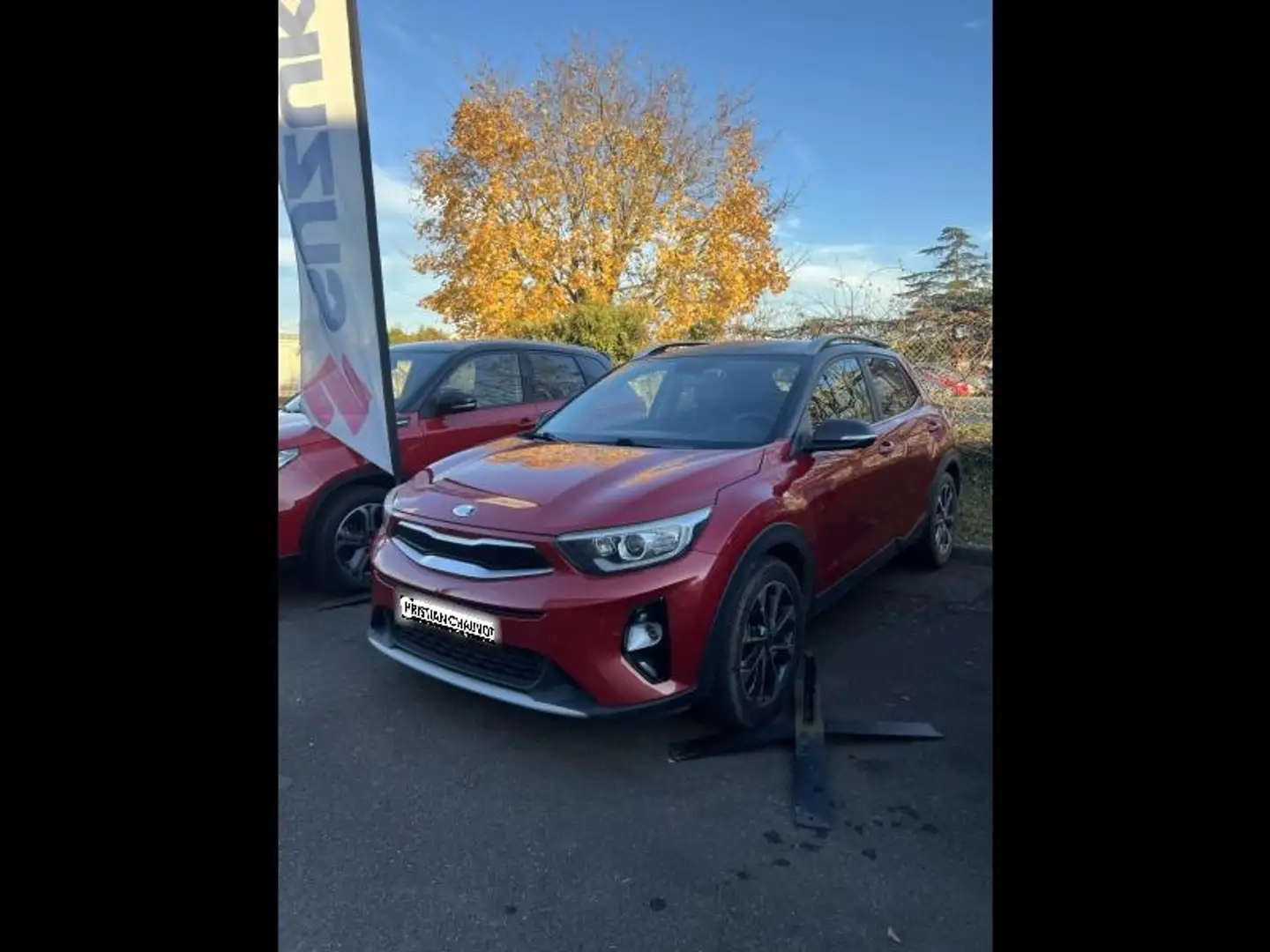 Kia Stonic 1.0 T-GDI 120ch ISG Active Rouge - 1