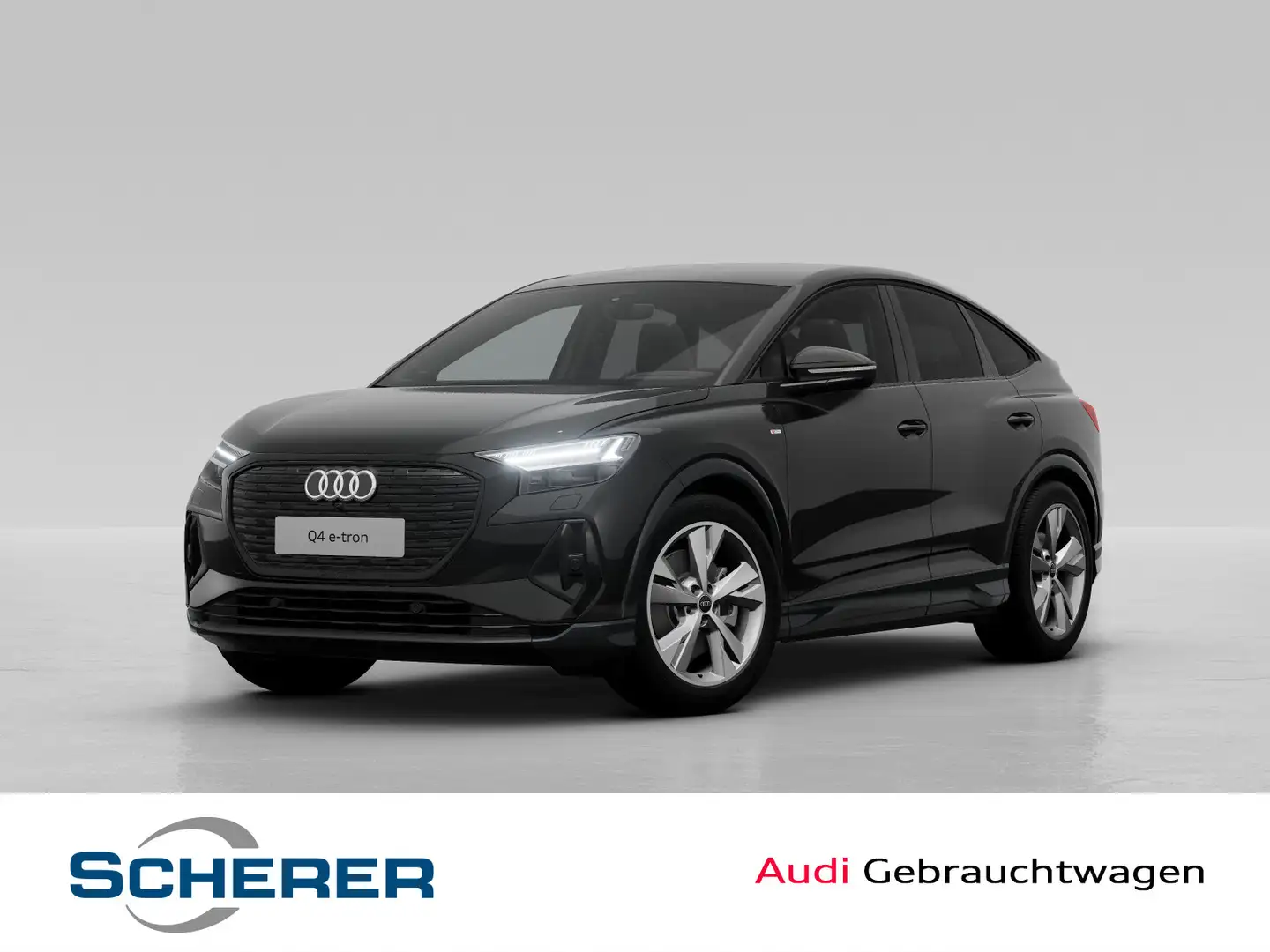 Audi Q4 e-tron Q4 Sportback 55 e-tron quattro Mtrx.S-Line,B&O,R Schwarz - 1