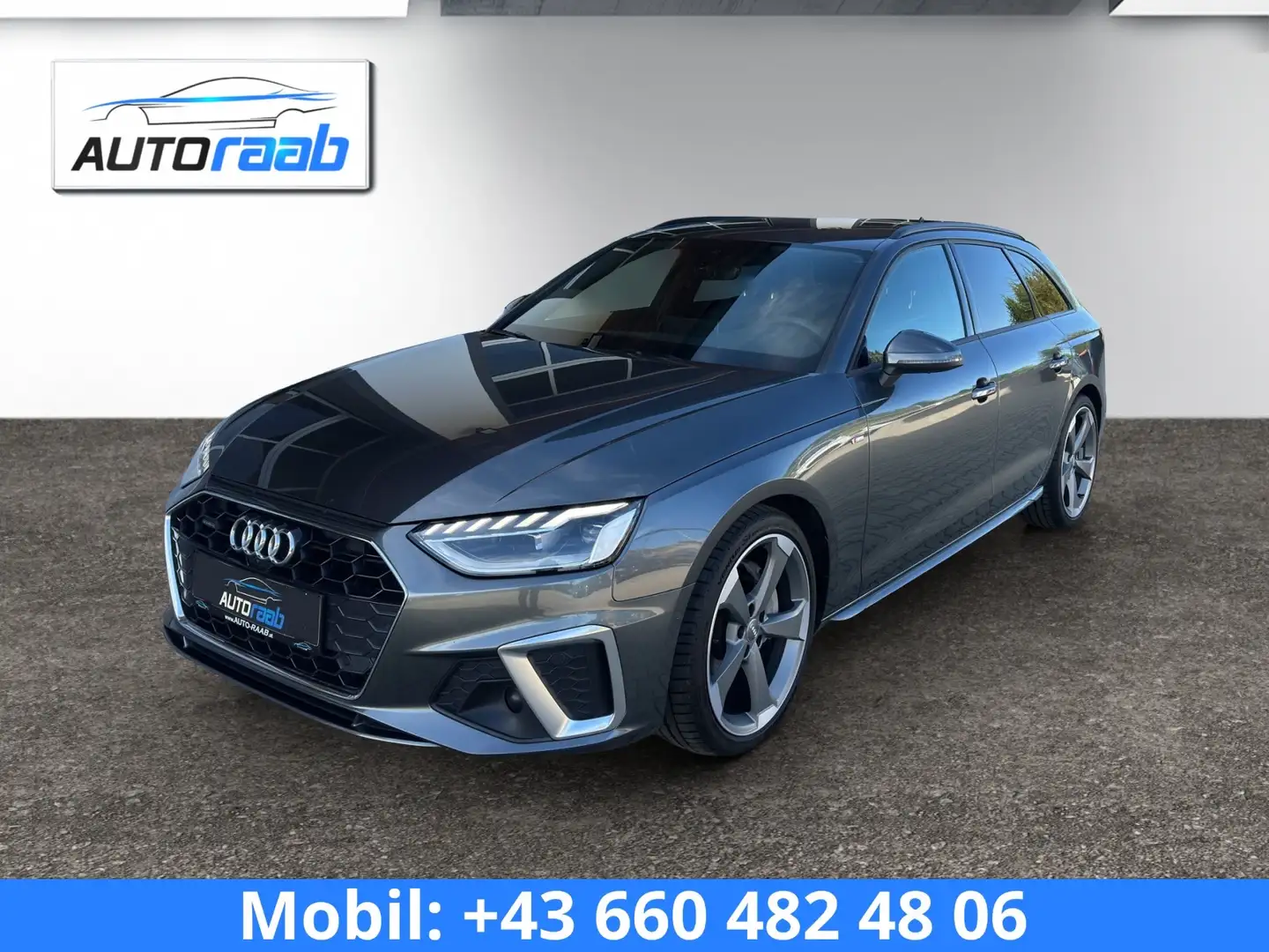 Audi A4 40 TDI quattro S-tronic S-line **Virtual*RFK*ACC** Grau - 1