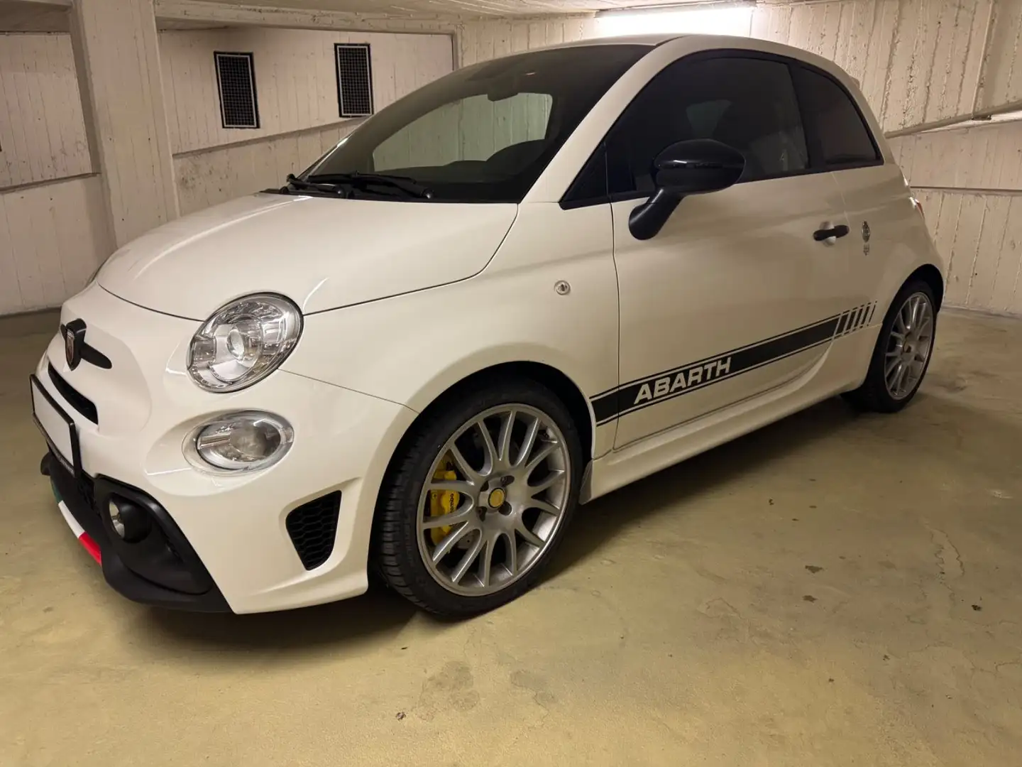 Abarth 500 595 Competizione 70 erst 7.800 KM Neuwertig Bianco - 1