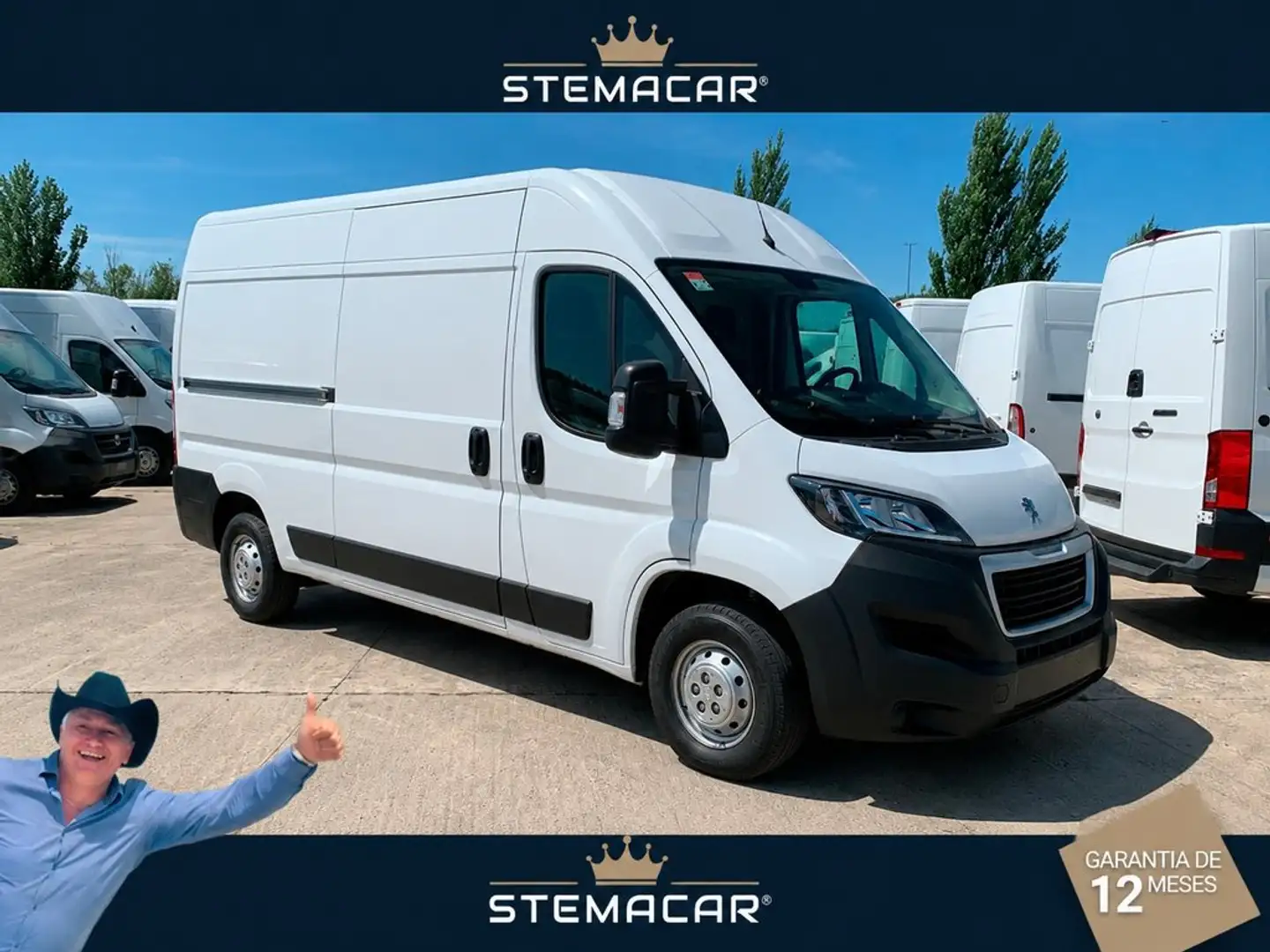 Peugeot Boxer 333 L2 H2 BHDI 103kW (140CV) S&S 6 V. M Blanco - 1