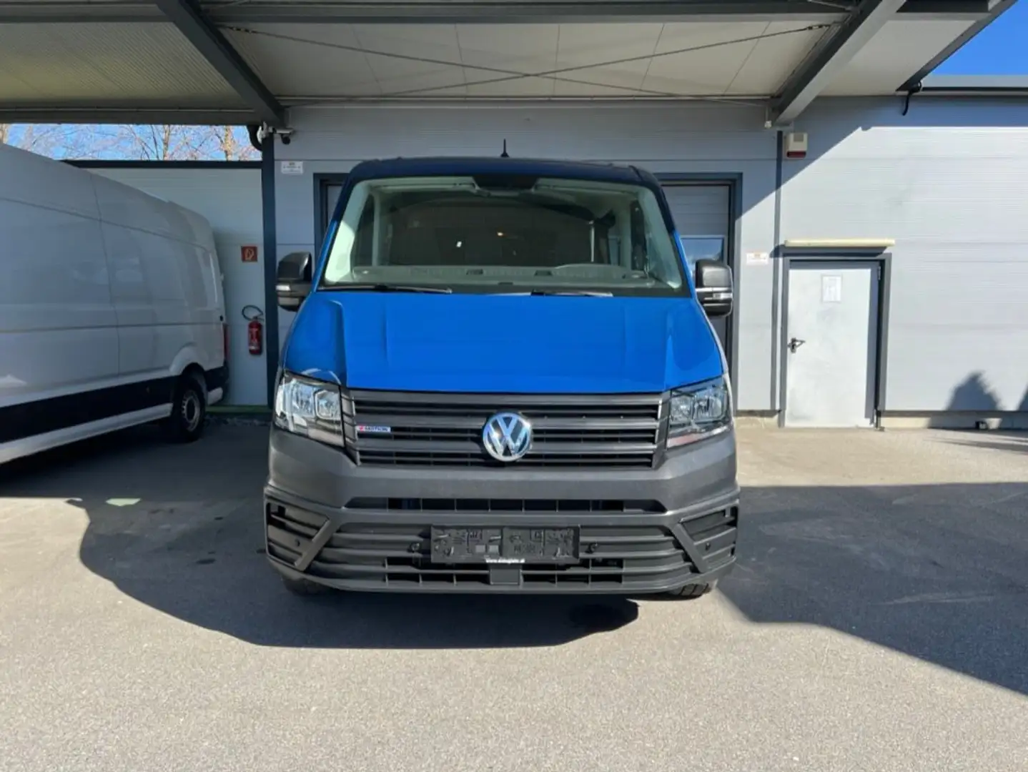 Volkswagen Crafter 35 Doka-Kasten L3H2 TDI 4MOTION Aut. KLIMA/PARKTR. Blau - 1
