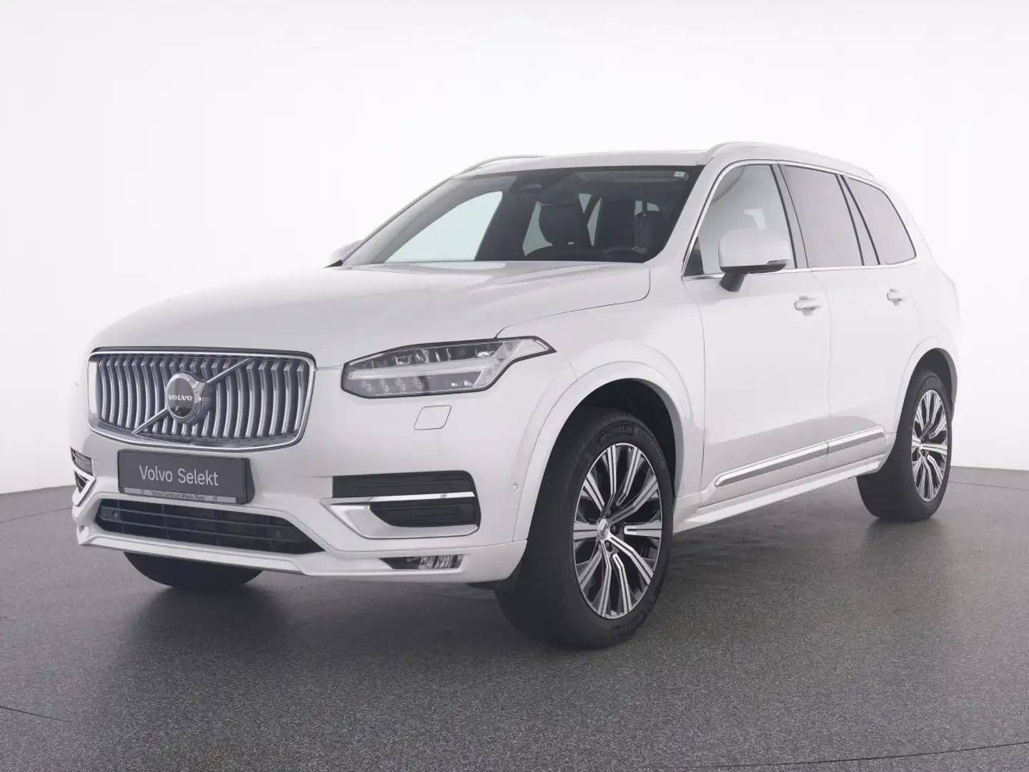 Volvo XC90 B5 AWD Ultimate Bright+WINTERPAK+360°+AHK+ Blanco - 2