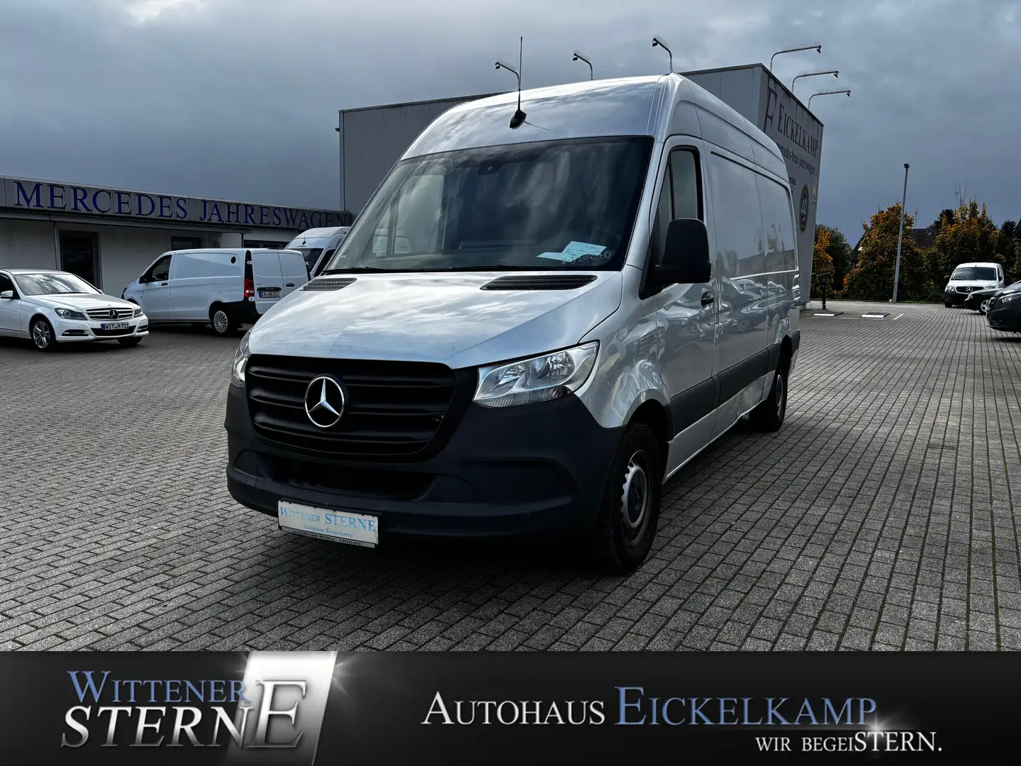 Mercedes-Benz Sprinter Sprinter 315 9G Kasten Hoch Standard KLIMA MBUX Grau - 1