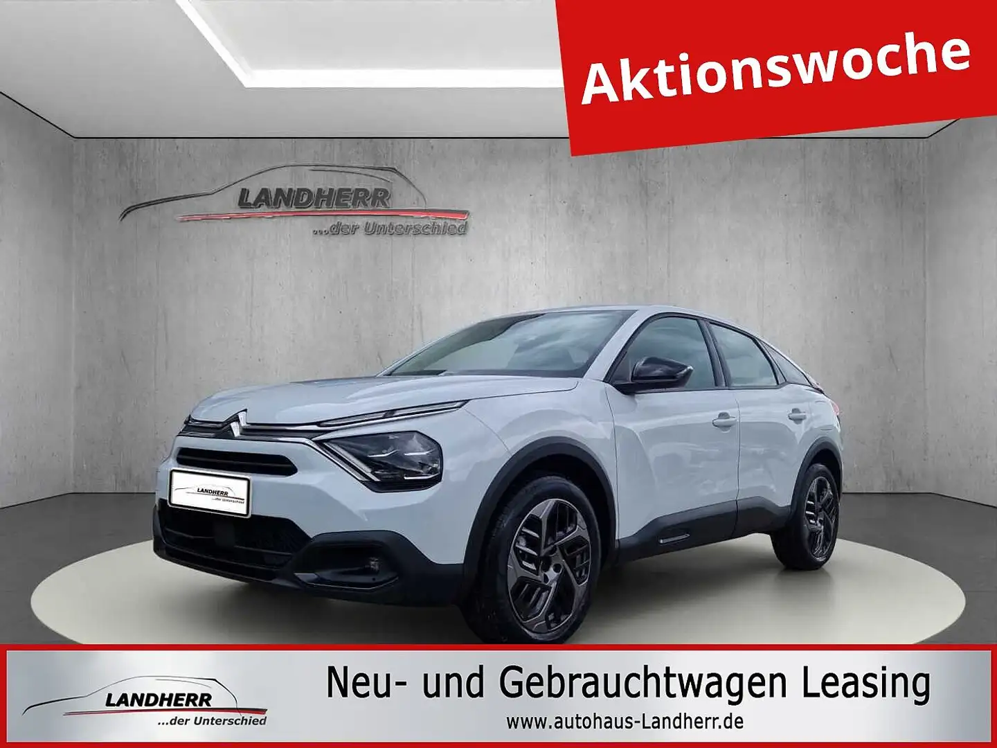 Citroen C4 1.2 Plus//Navi Kamera PDC ALu Weiß - 1